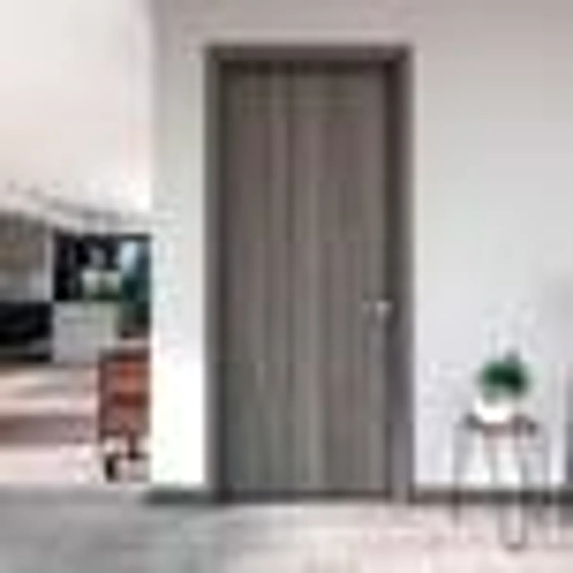 Puerta Lista Para Instalar Humo 80x224cm Apertura Derecha Interdoors