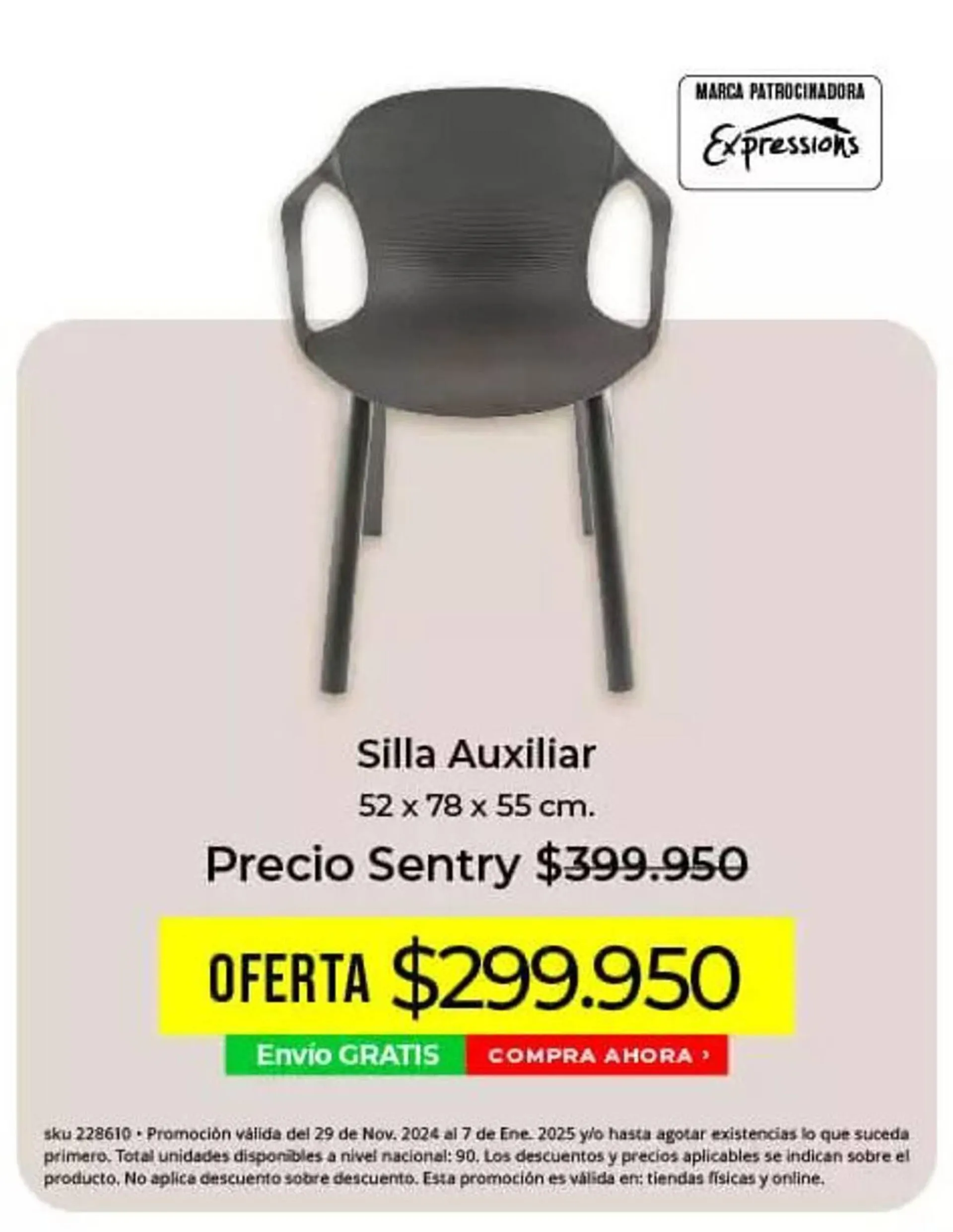 Catalogo de Catálogo Home Sentry 3 de diciembre al 7 de enero 2025 - Pag 17