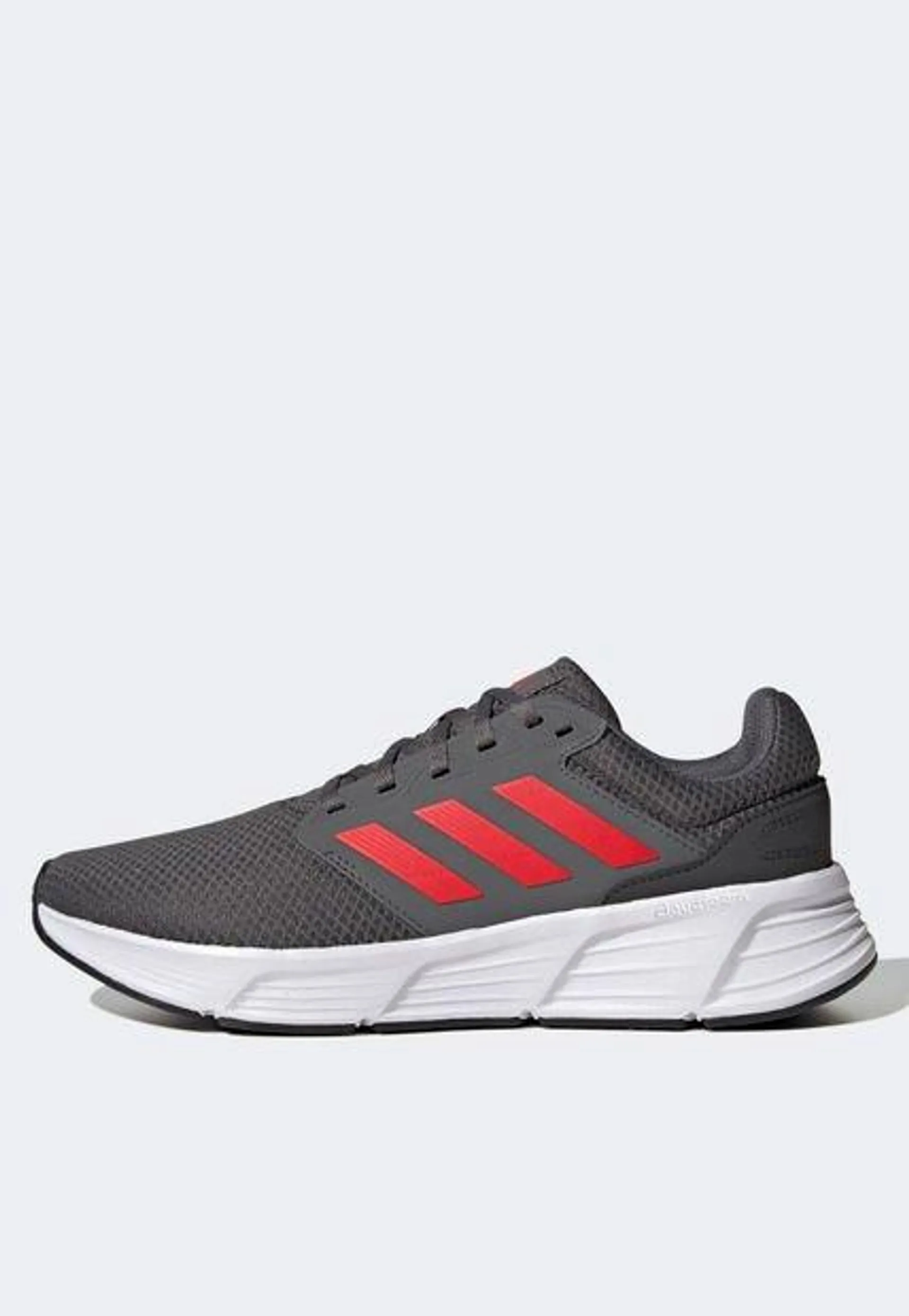 Tenis Running Gris-Rojo-Blanco adidas Performance Galaxy 6