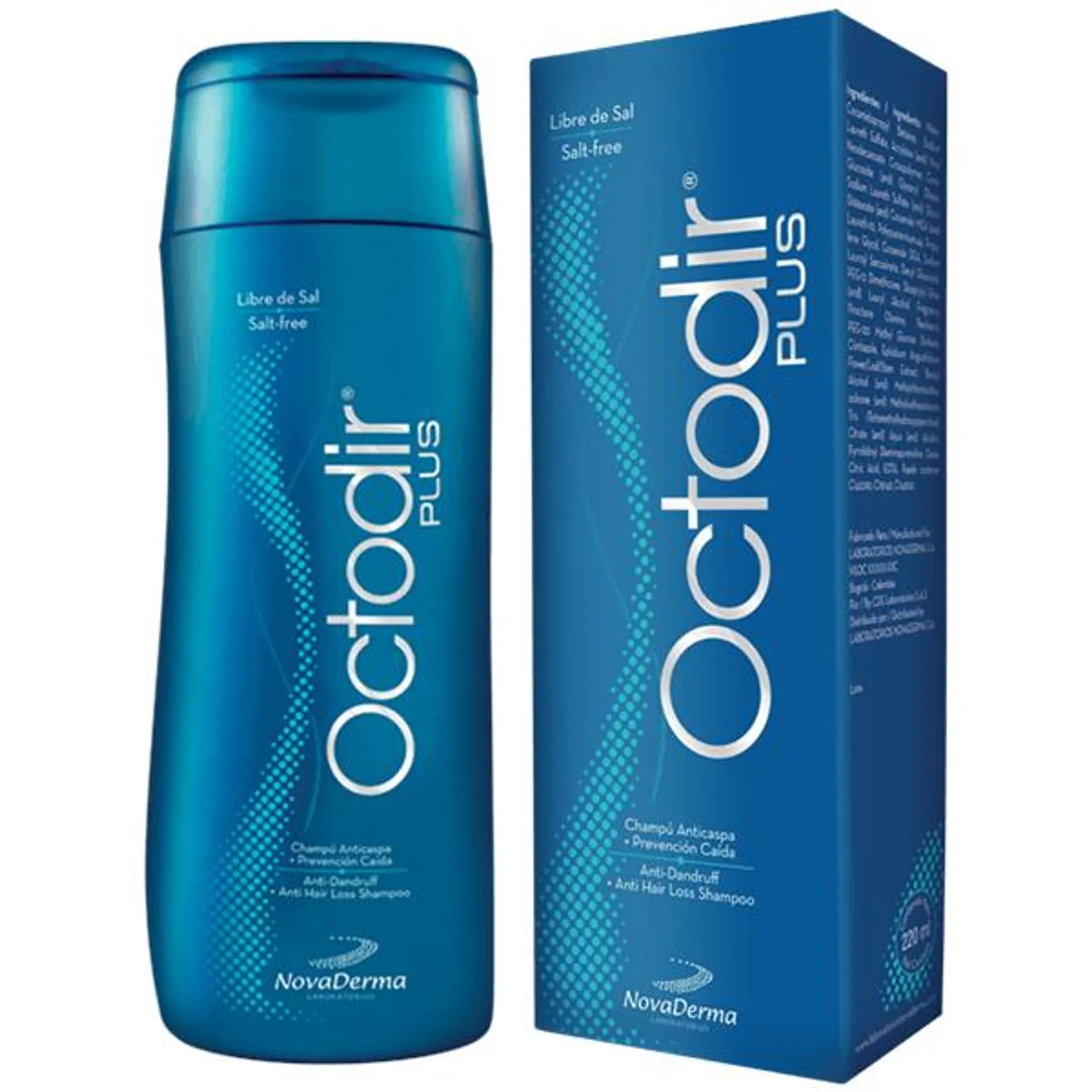 Shampoo Capilar Anticaspa Octodir Plus 220G