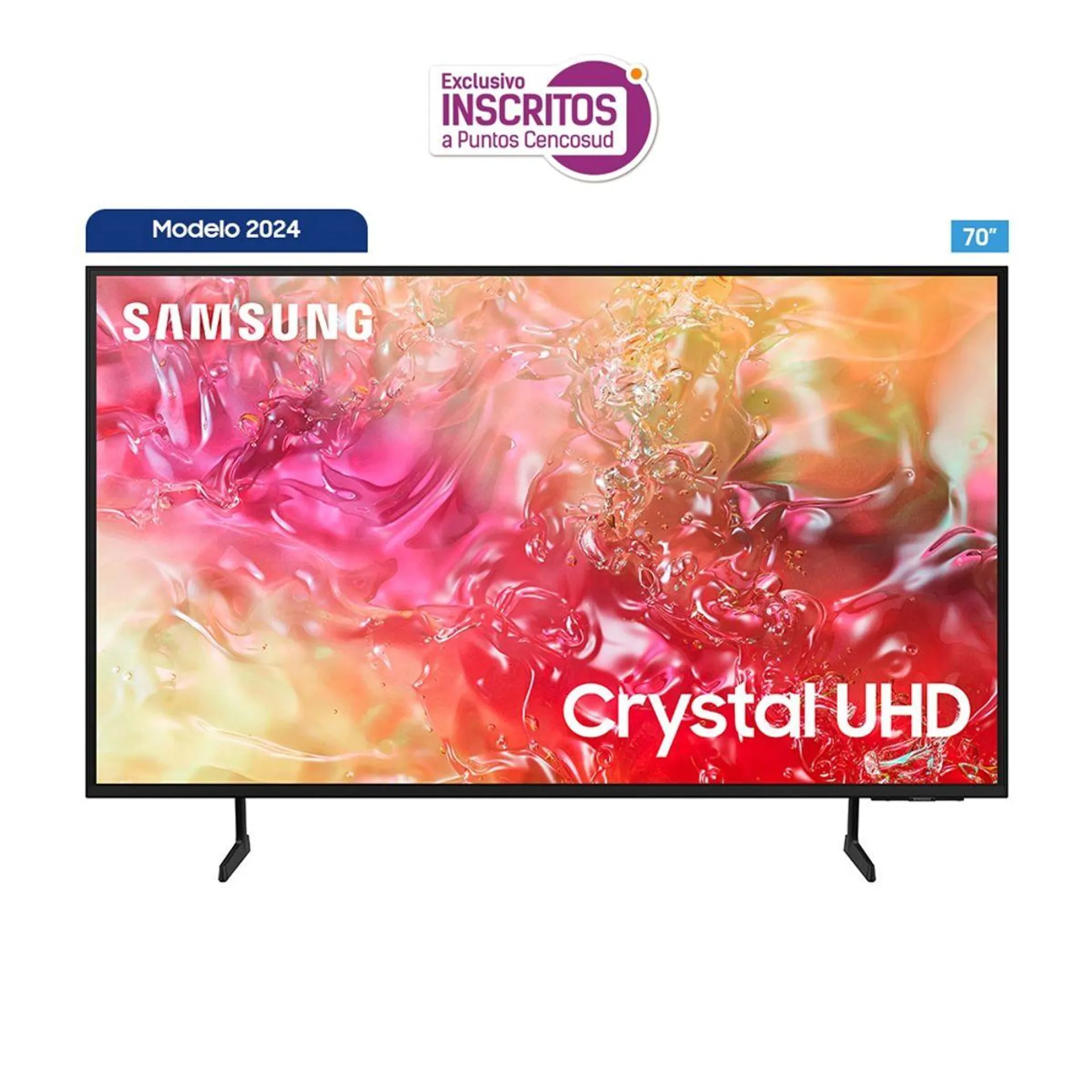 Televisor Samsung 70'' LED UHD 4K Smart TV UN70DU7000KXZL