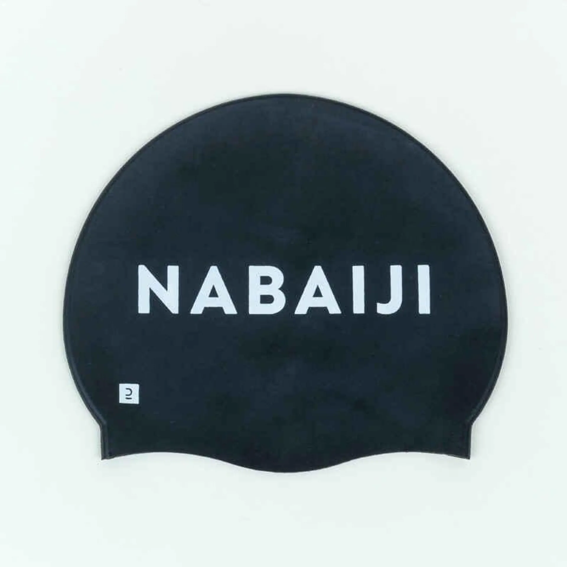 Gorro de natación en silicona Nabaiji 500 negro