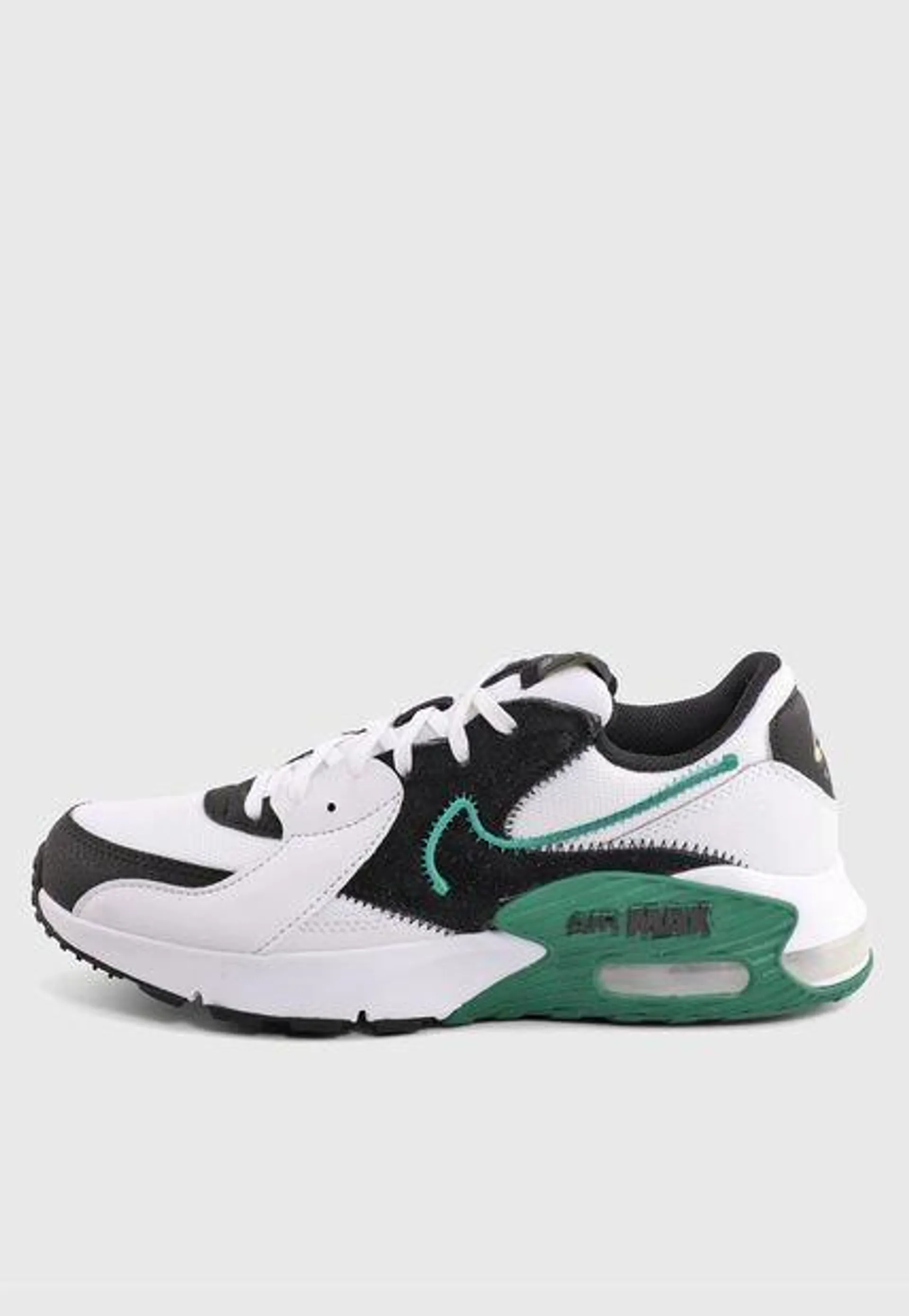 Tenis Lifestyle Blanco-Negro-Verde Nike Air Max Excee