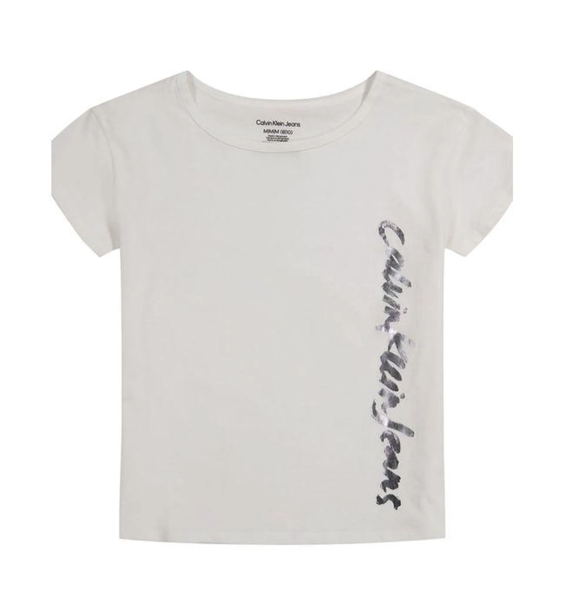 Camiseta Manga Corta Niña Blanco Calvin Klein