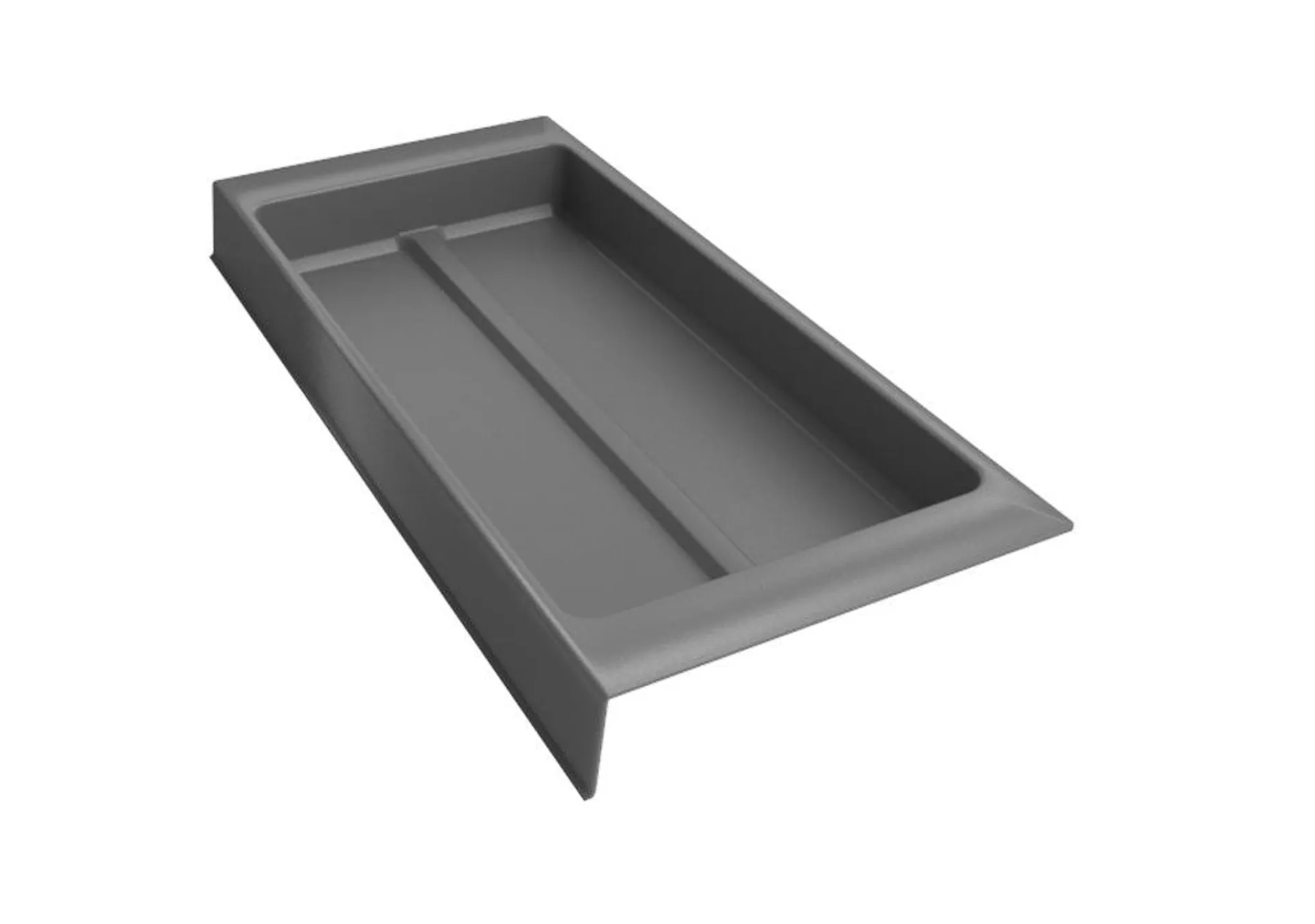 Cubertero abs gris antracita serie a5 240x540x50