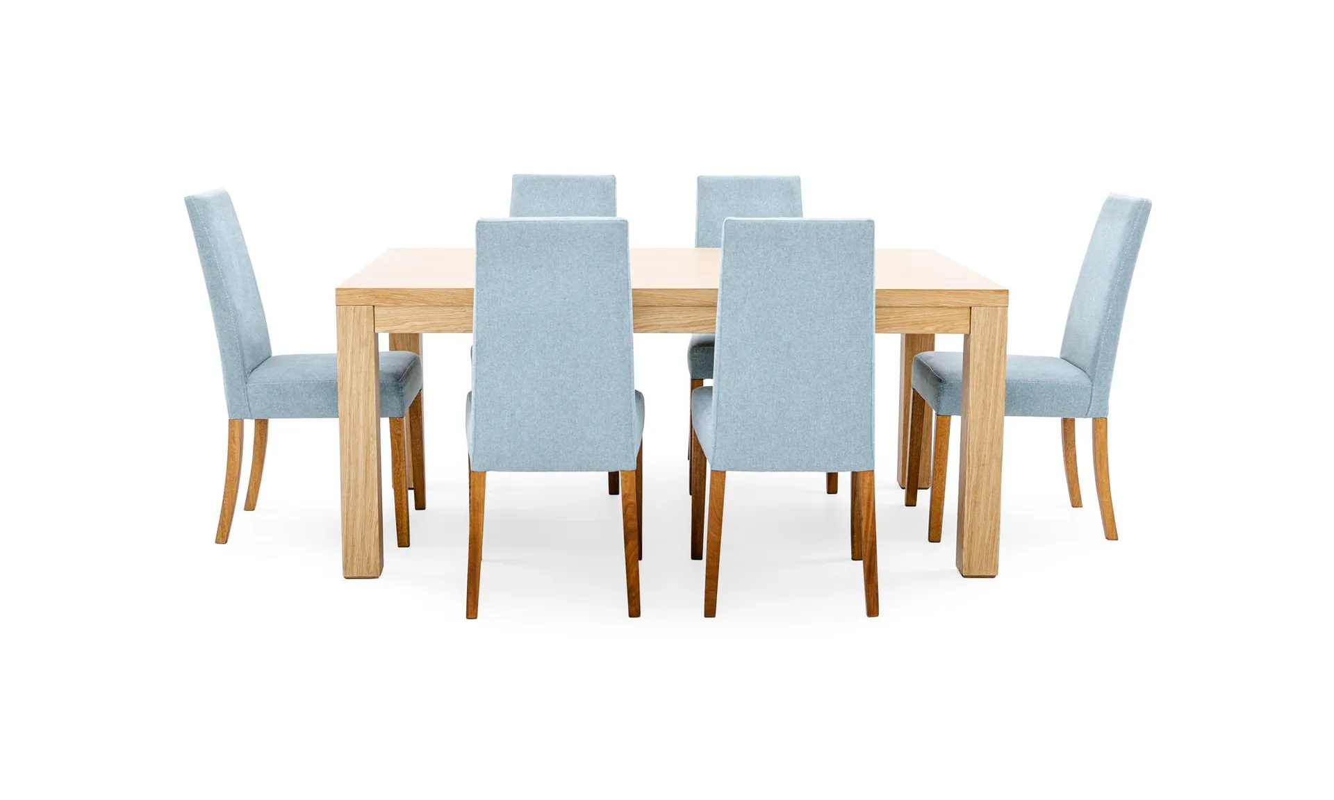 Mesa Comedor New Parson + 6 Silla Matiz