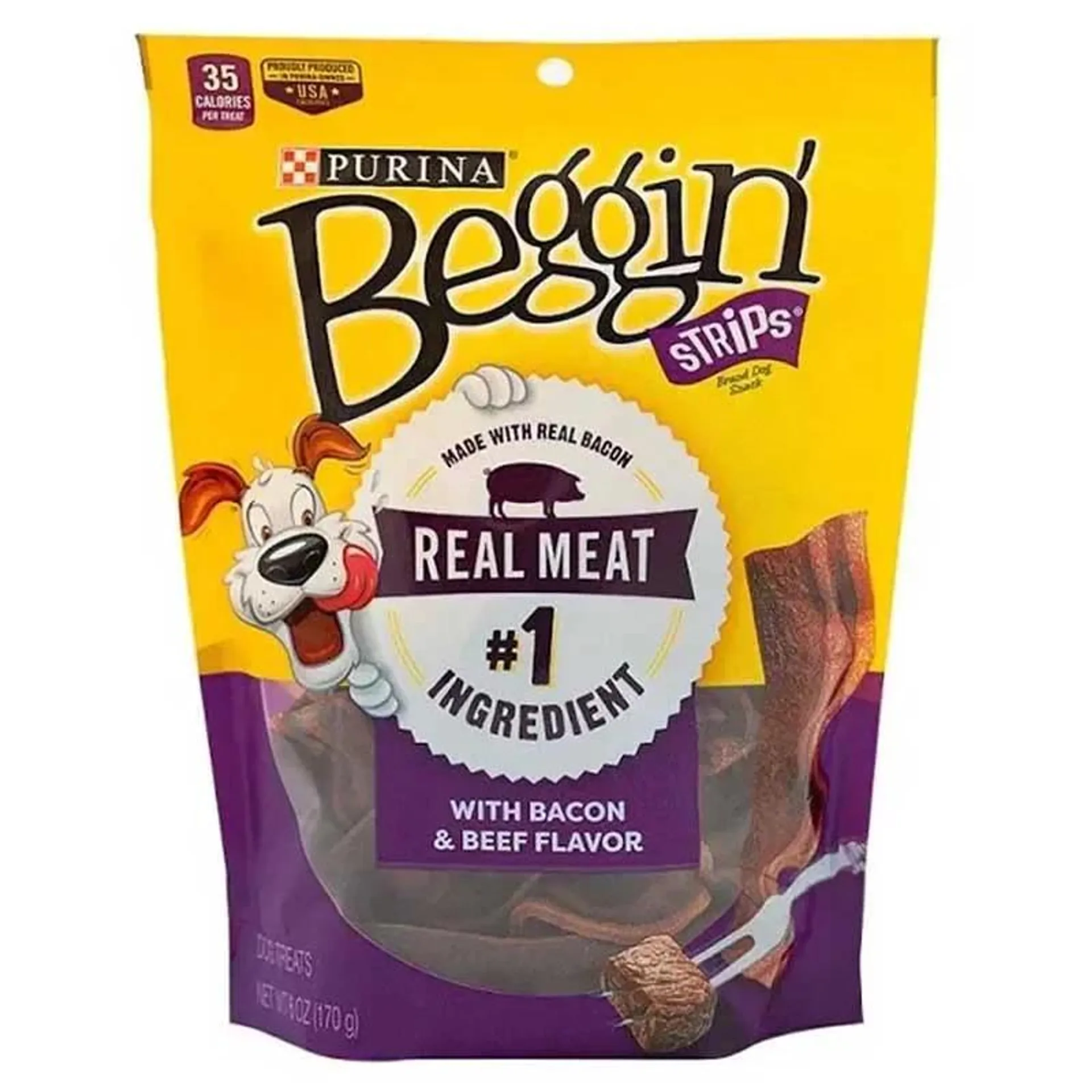 Snack Beggins' Strips Bacon Beef x 170 g