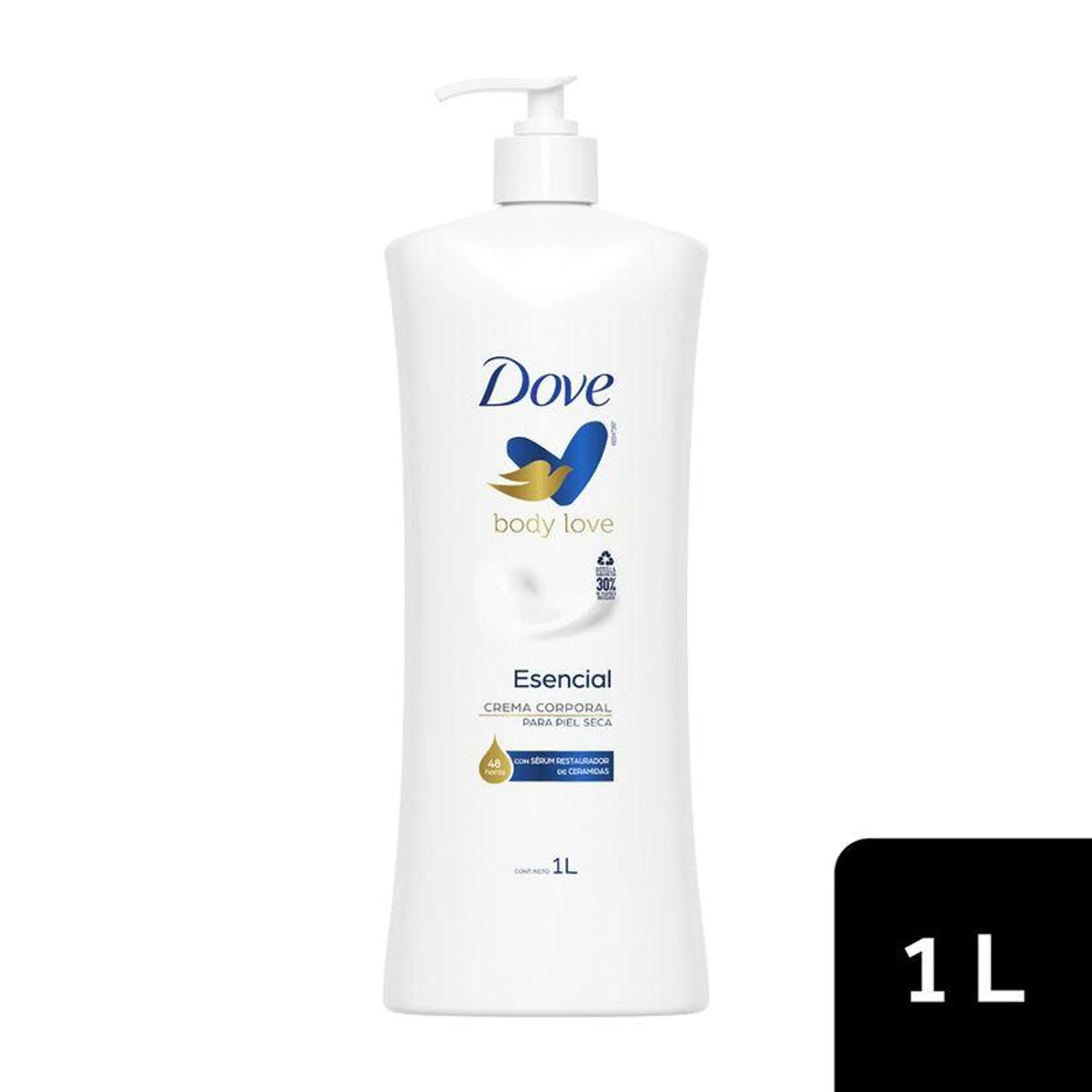 Crema Corporal Dove Nutricion Esencial X 1L