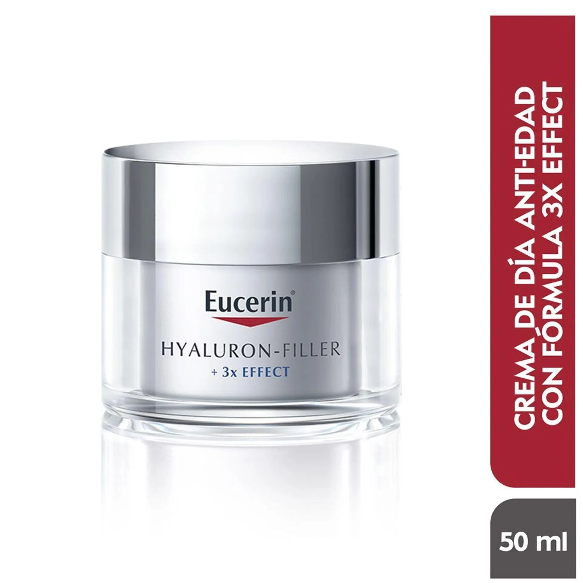 Crema Facial Antiedad Día Eucerin Hyaluron Filler Triple Efecto X 50Ml