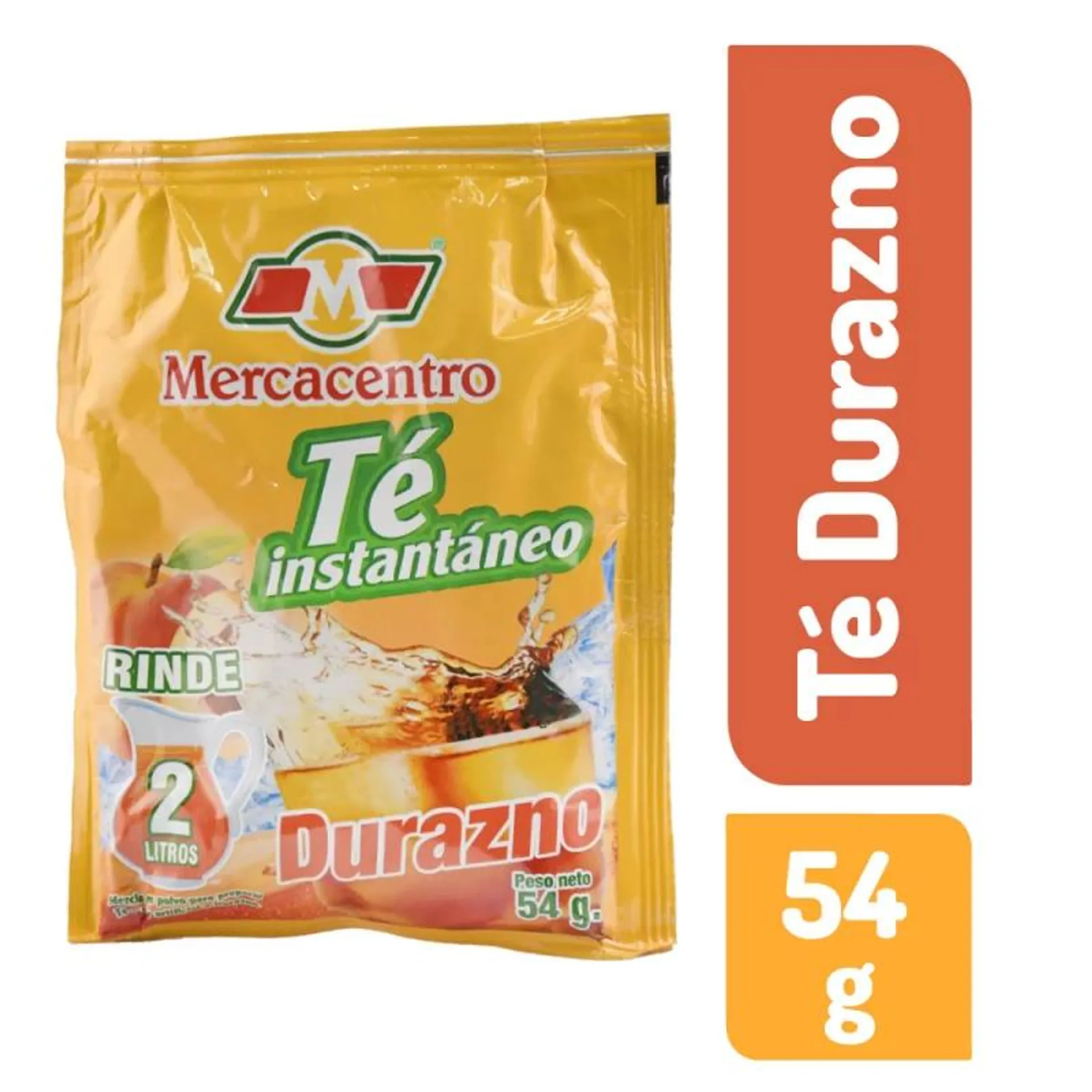 Té Mercacentro 2 Litros Durazno 54 g