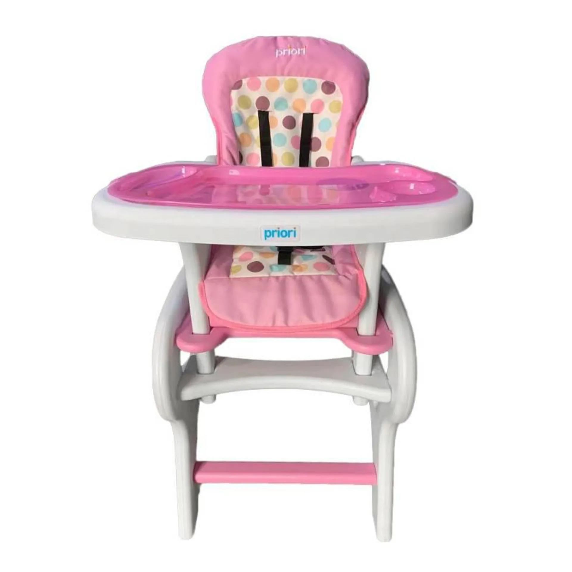 Silla para Comer Bebé Escritorio para Niños Priori Rosa 1023