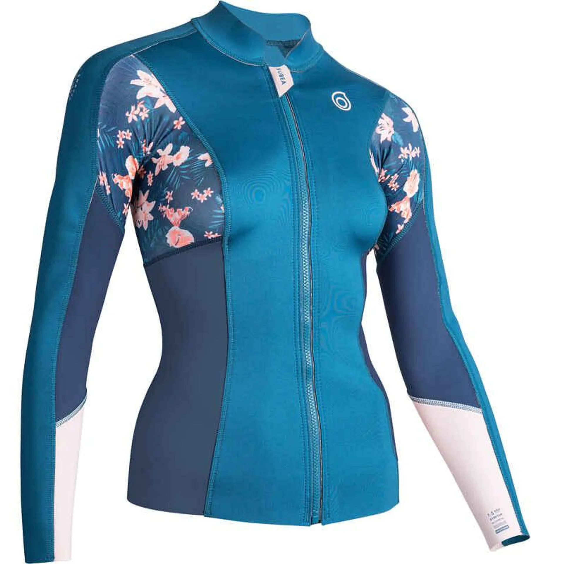 Top de neopreno 1.5mm para mujer con protección solar SNK 900 Subea azul