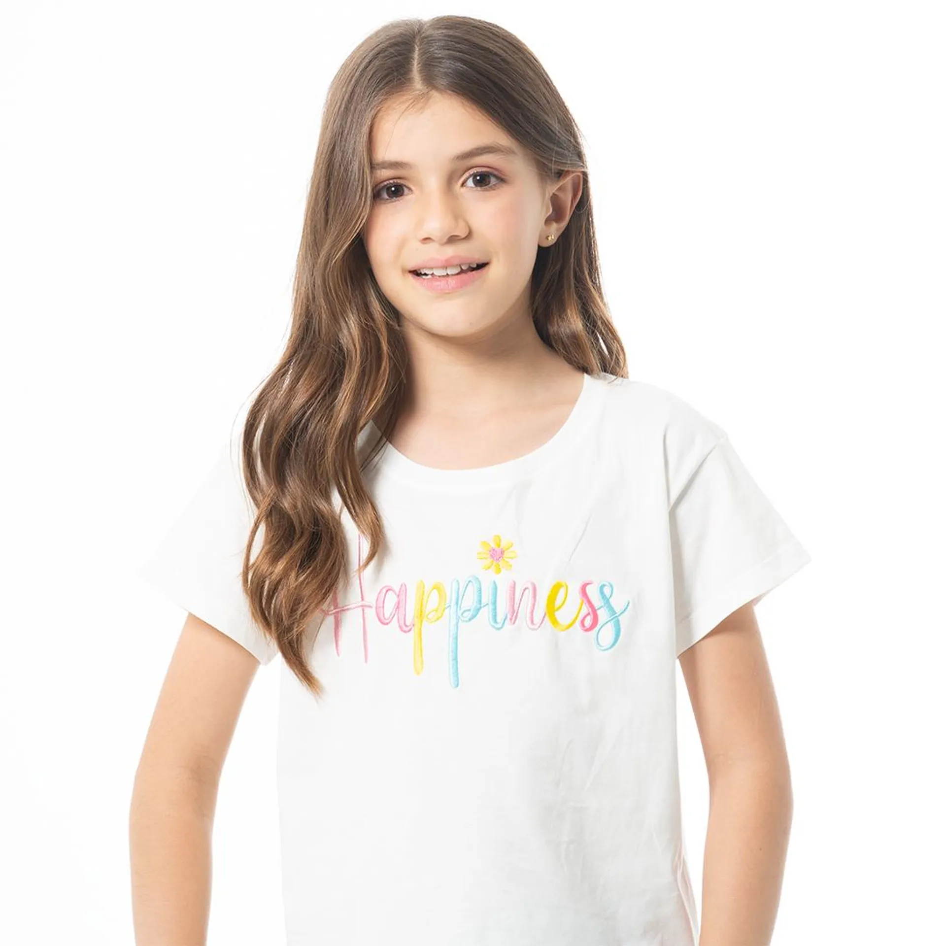 EMBROIDERED T-SHIRT FOR GIRLS