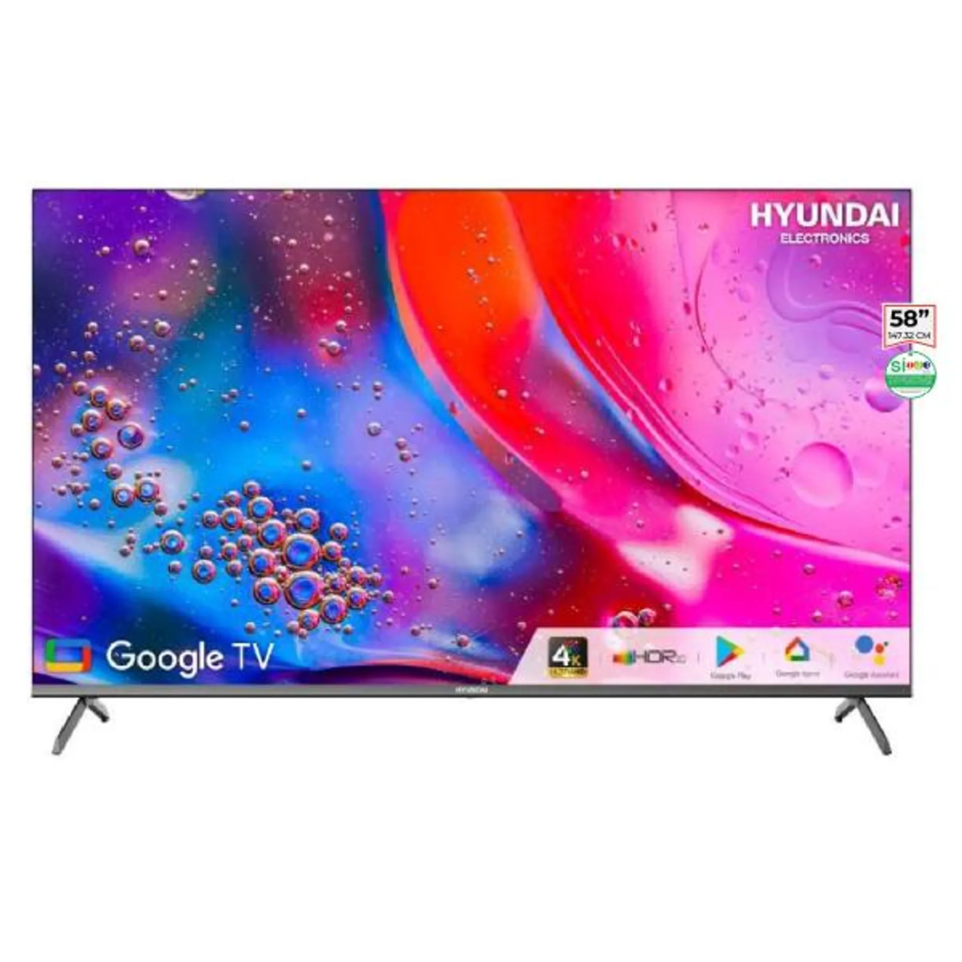 Televisor Led HYUNDAI 58 4k Google Tv