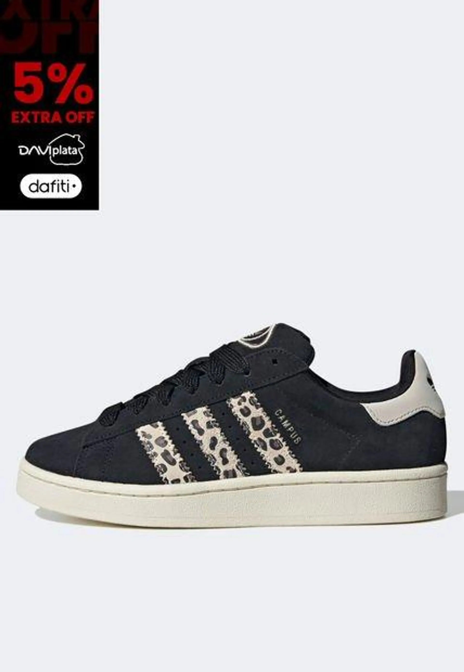 Tenis Lifestyle Negro-Blanco-Marrón adidas Originals Campus 00s