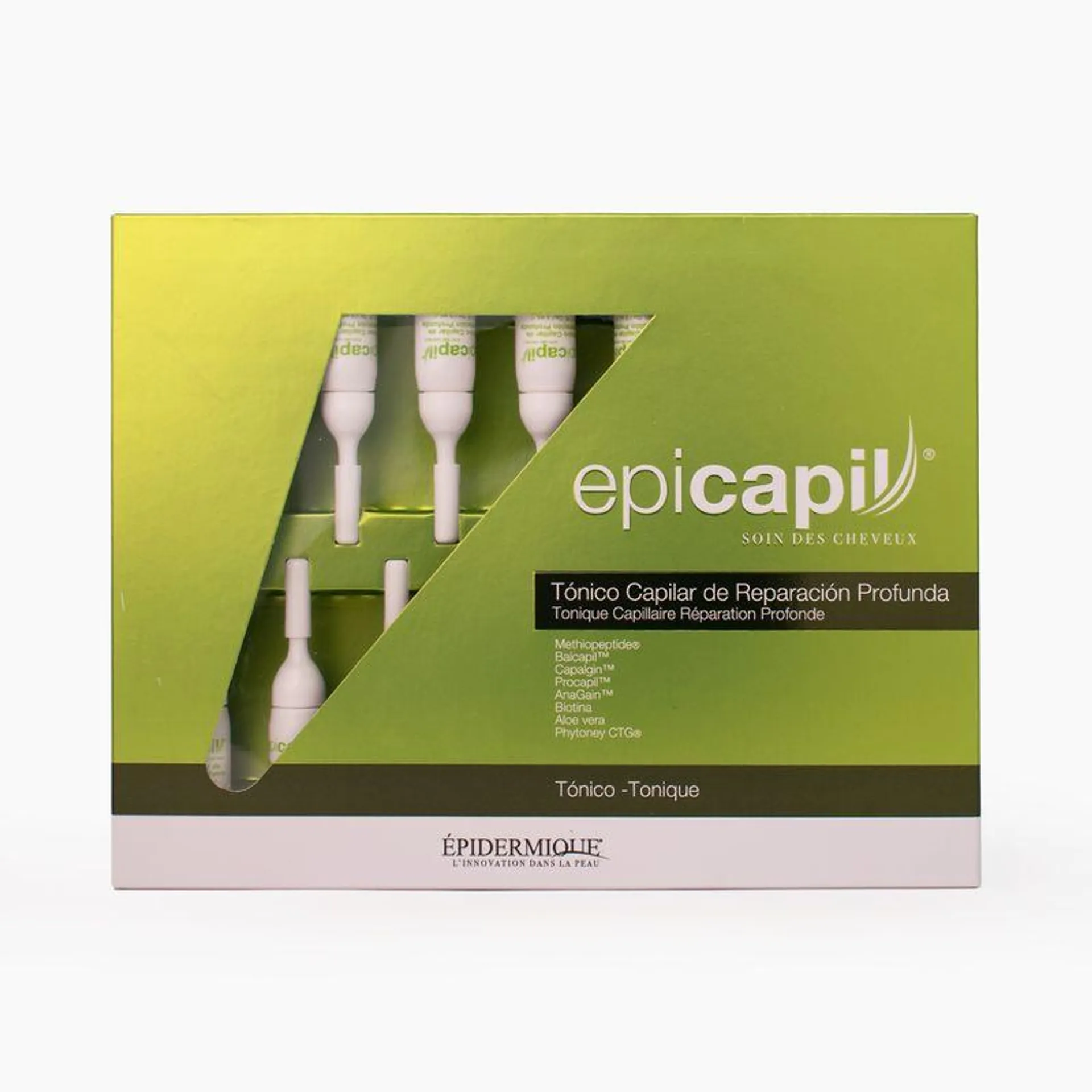 Épidermique - Epicapil Tónico Capilar De Reparación Profunda - 15 Ampolletas