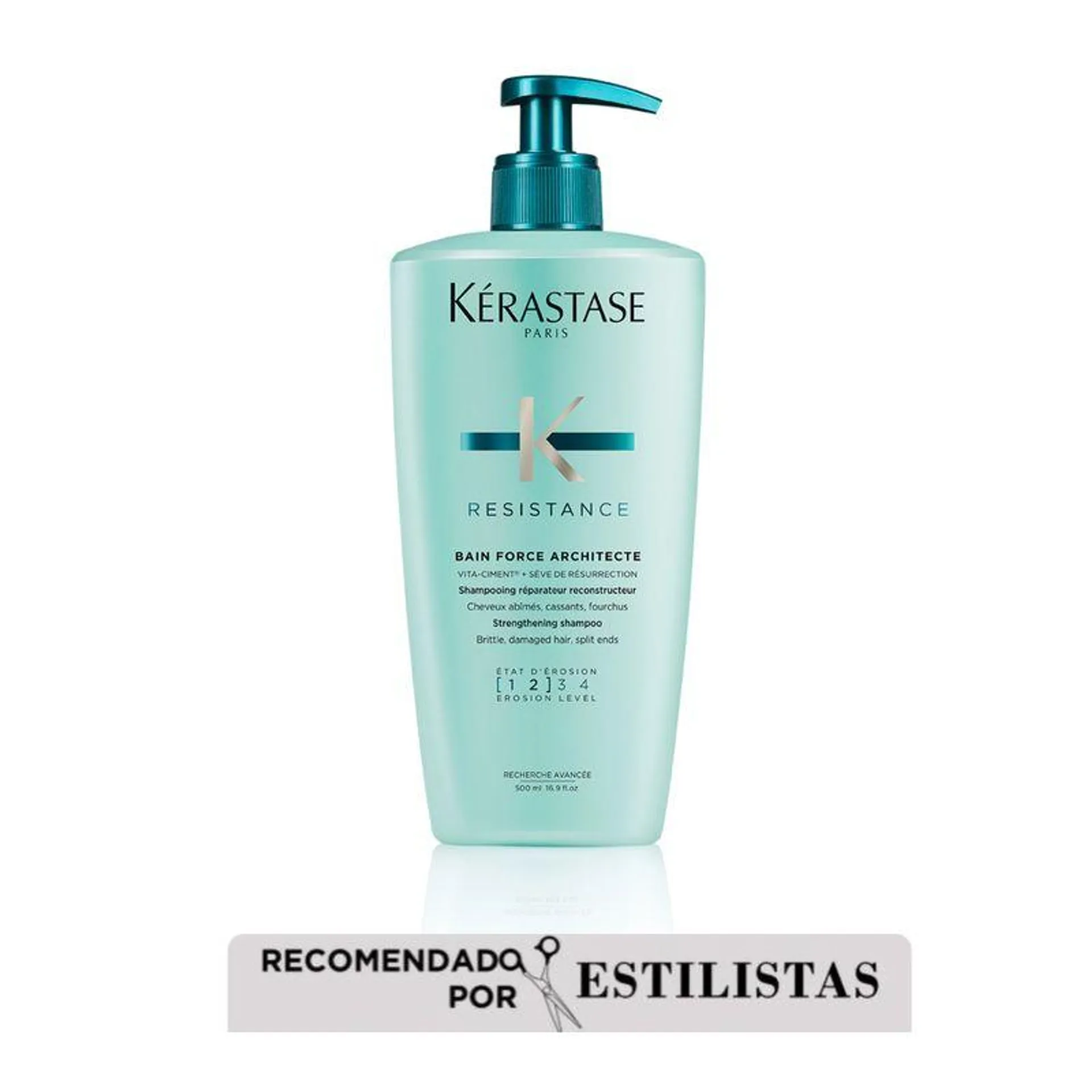 Shampoo Résistance Force Architecte Reparación Cabello Dañado - Kérastase