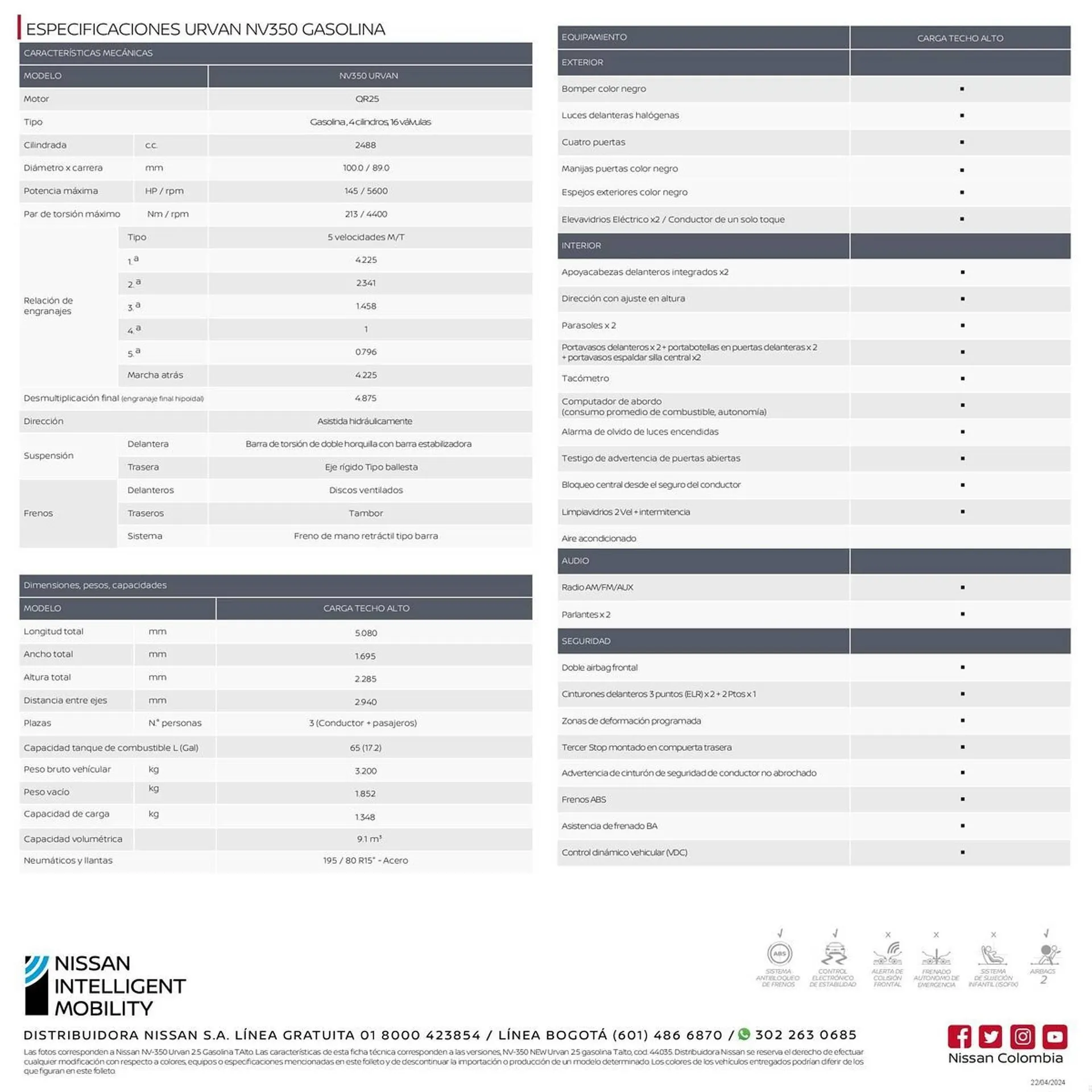 Catalogo de Catálogo Nissan 24 de abril al 24 de abril 2025 - Pag 2