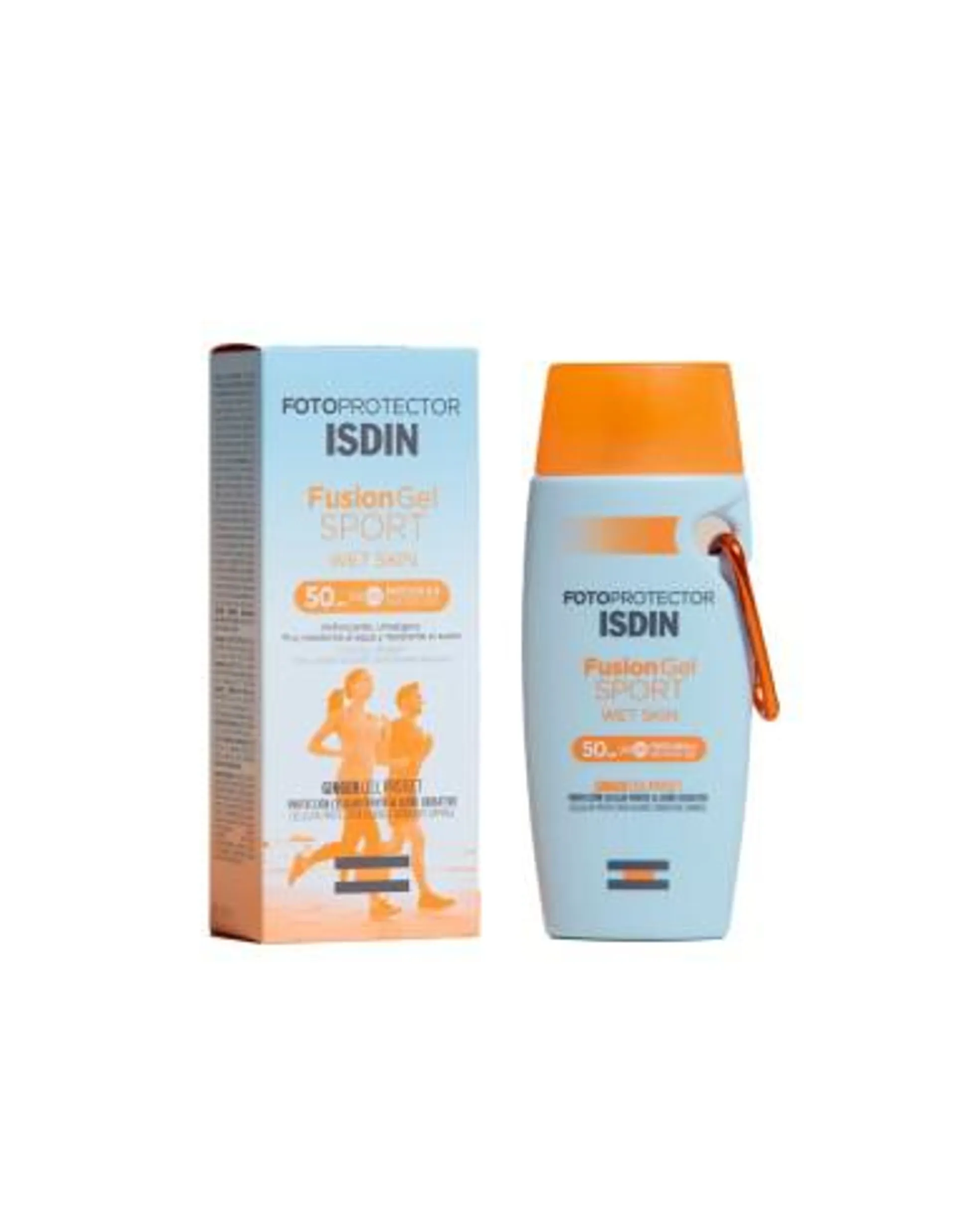 Kit Isdin Fusion Gel Sport + Protector Fusion Water x10ml