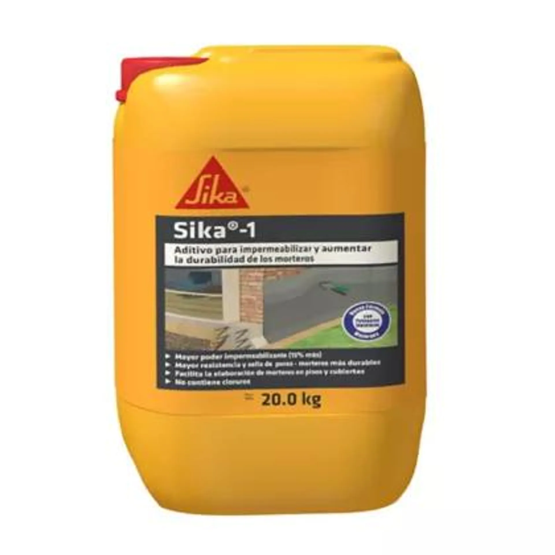 Sika-1 Aditivo Impermeabilizante Para Morteros 20 Kg