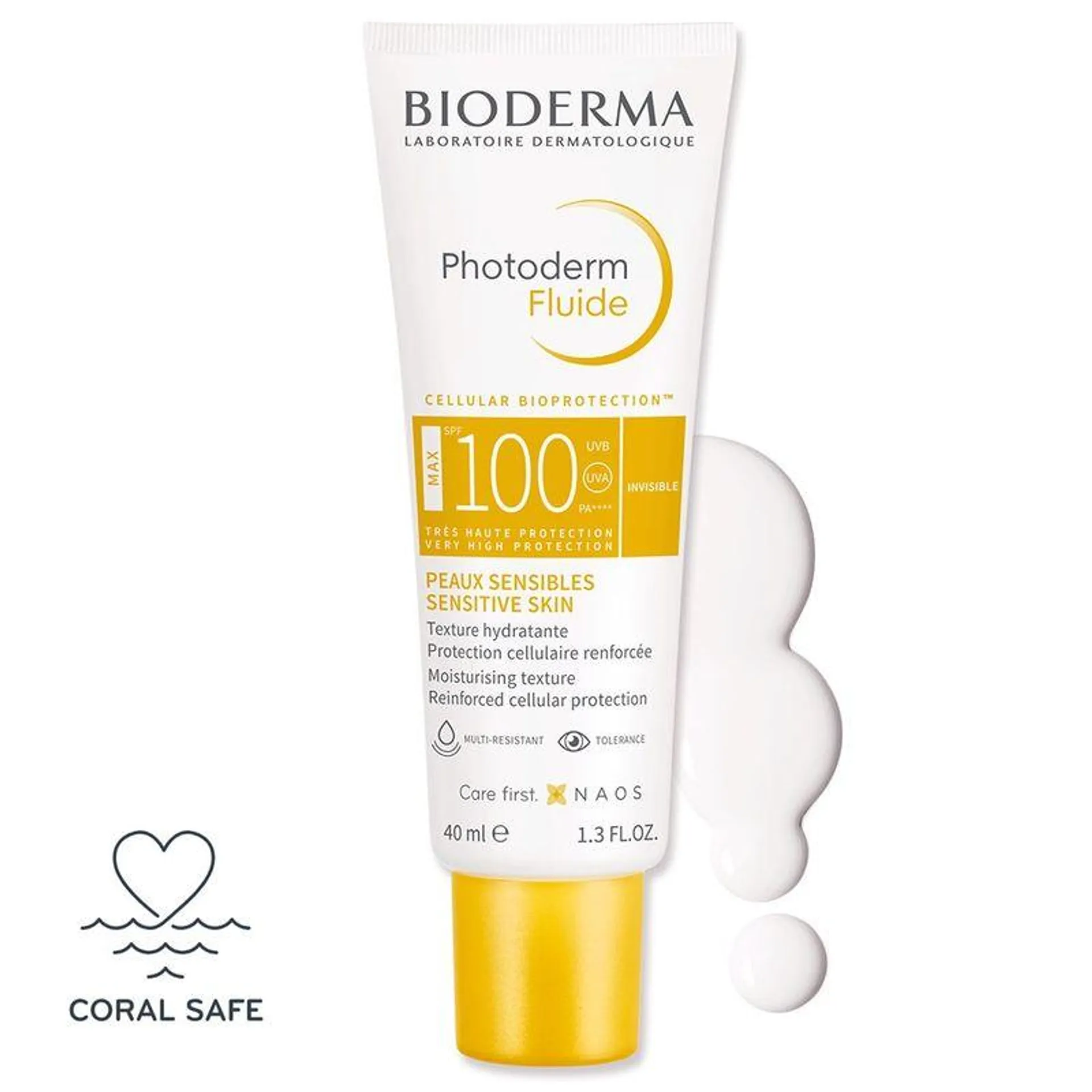 Protector Solar Bioderma Photoderm Fluide Max Spf 100 Invisible X 40ml