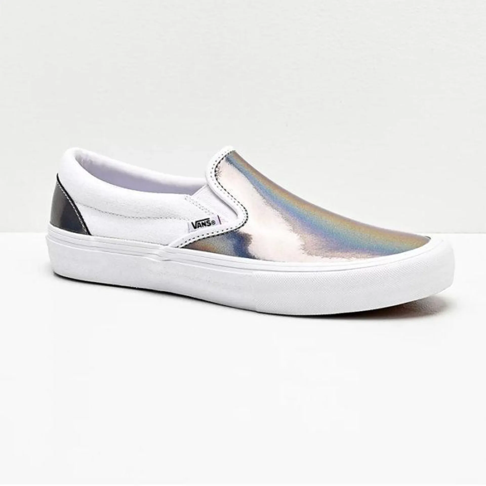 Zapatos Vans Slip On Pro Silver rainbow 7.0 US MEN