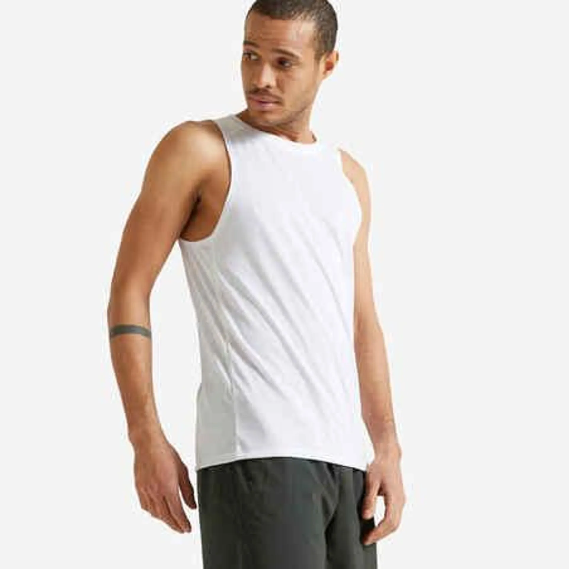 Esqueleto de fitness para Hombre Domyos 100 blanco