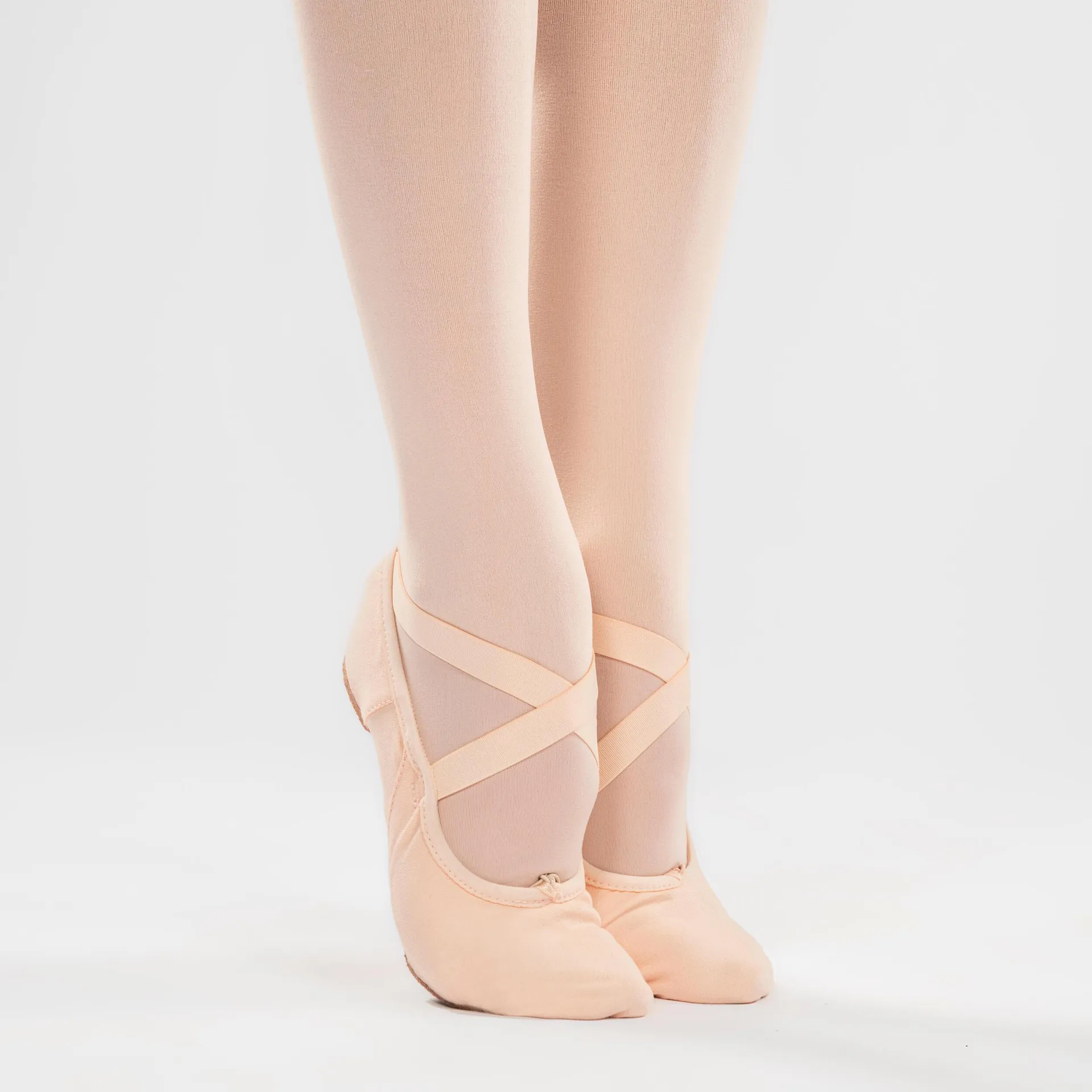 Demi-pointes de danse classique – saumon