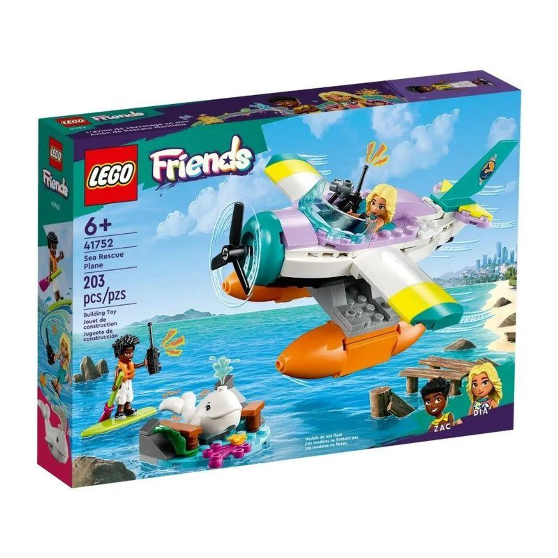 Lego Friends Sea Rescue Plane Lego LE41752