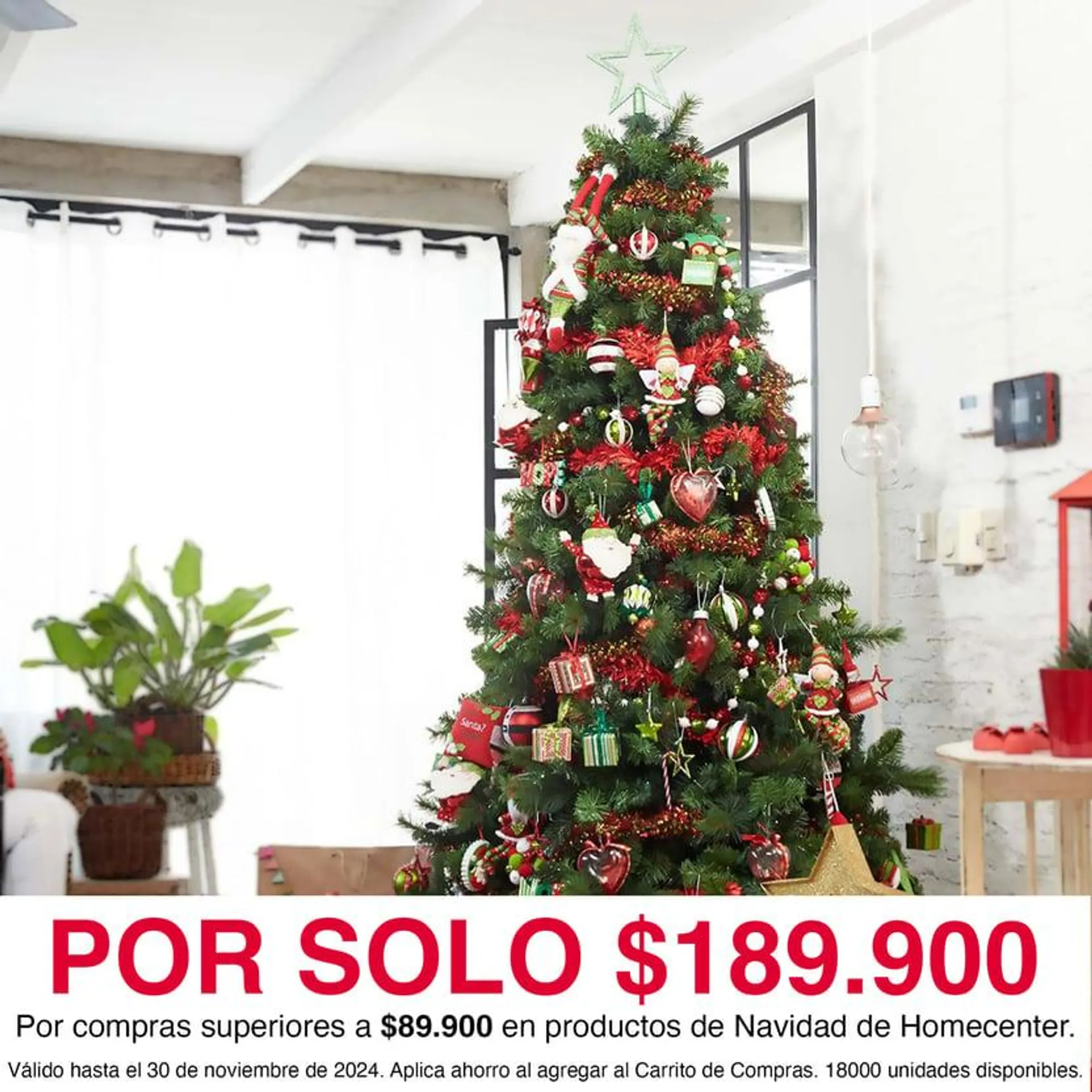 Árbol de Navidad 210 cm x 138 cm 1000 Ramas Mountain Verde