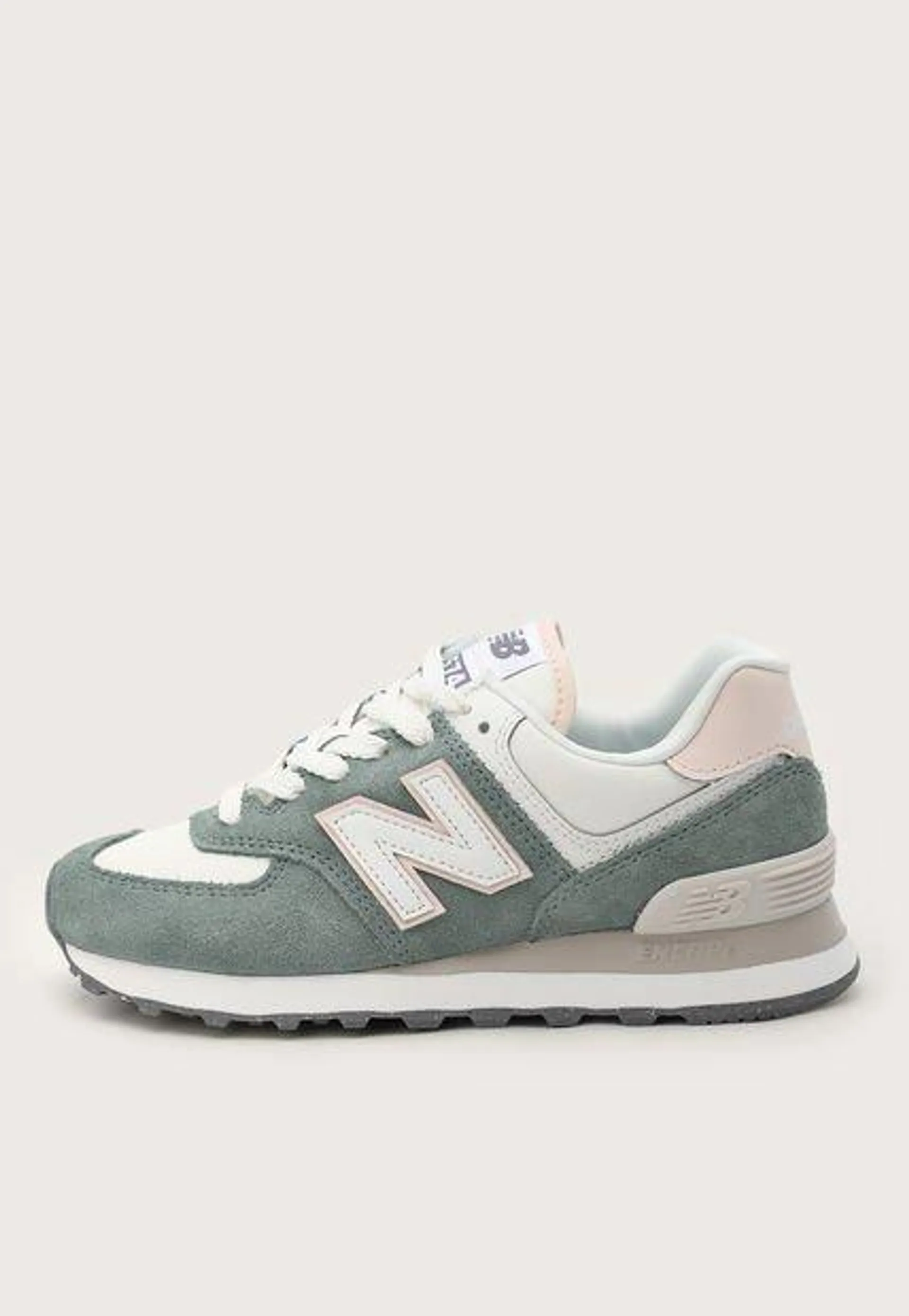 Tenis Lifestyle Verde Oliva-Marfil-Beige New Balance 574 v2