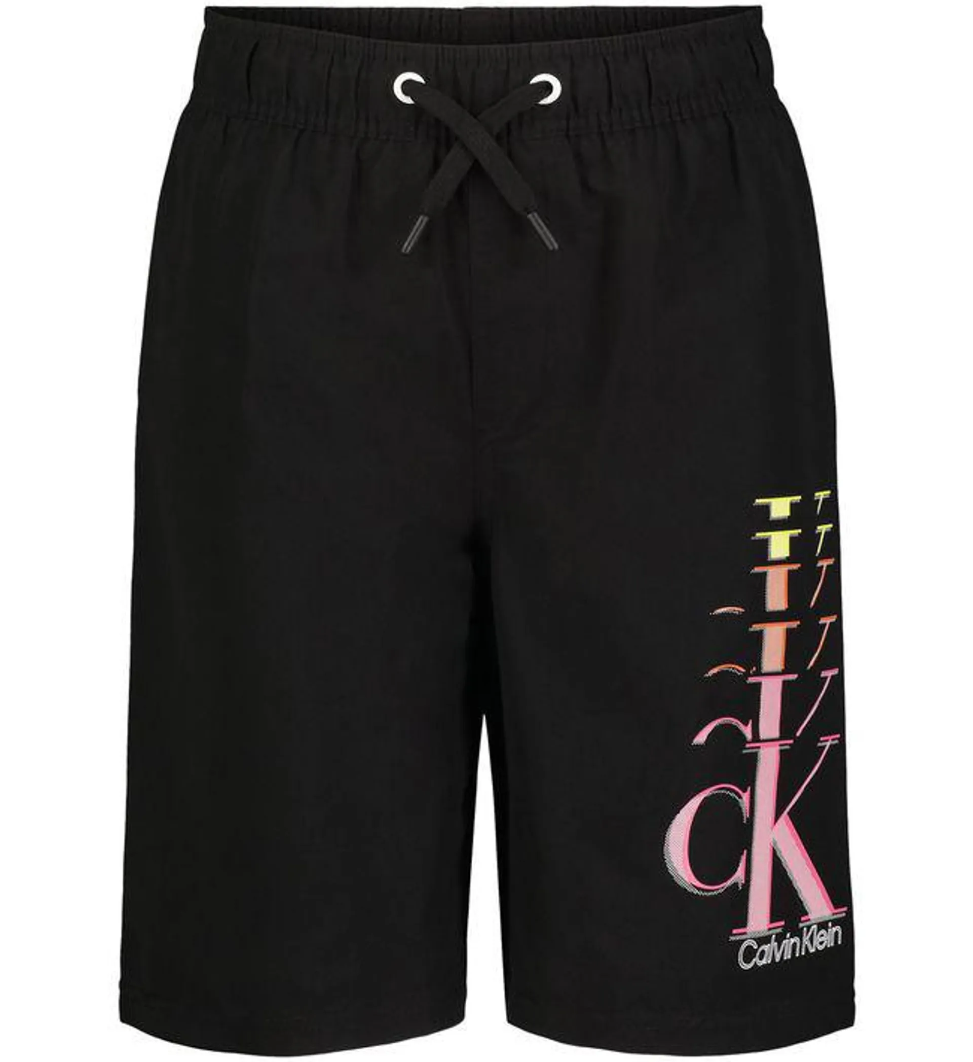 Bermuda Con Logo Negro Calvin Klein Niño