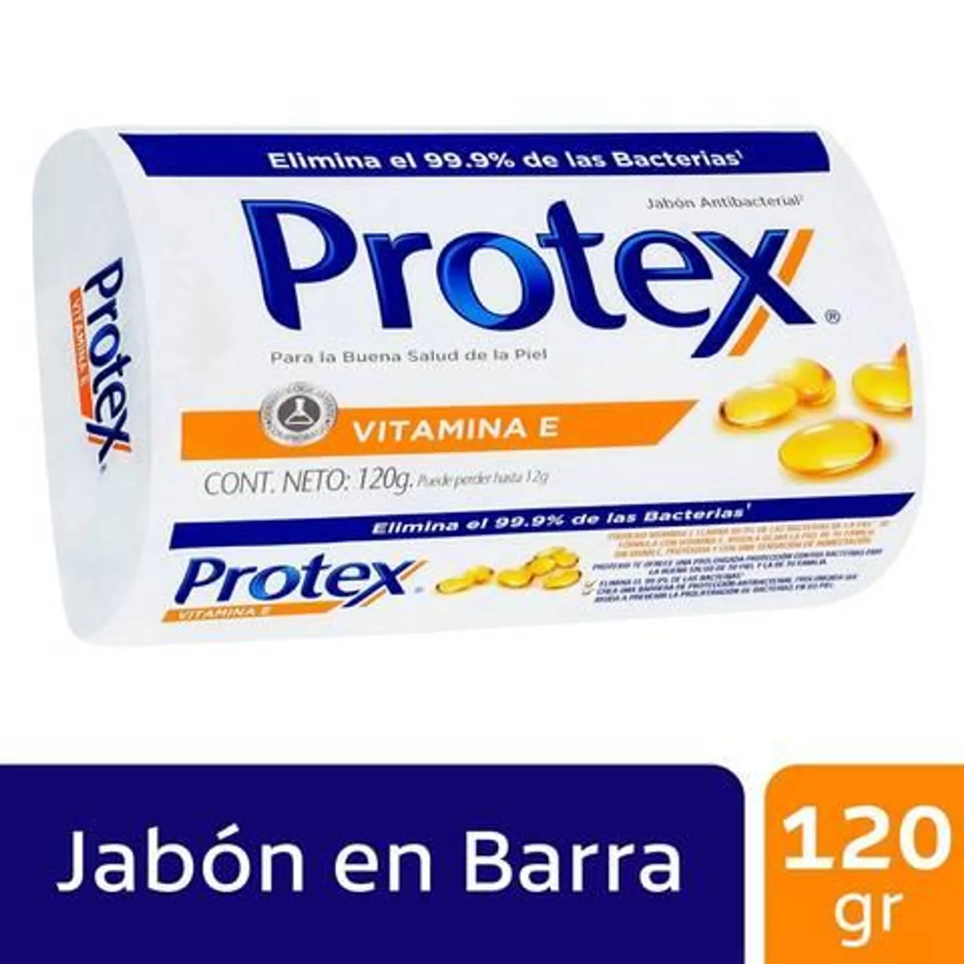 Jabon Protex Vitamina E Barra X 120 Gr