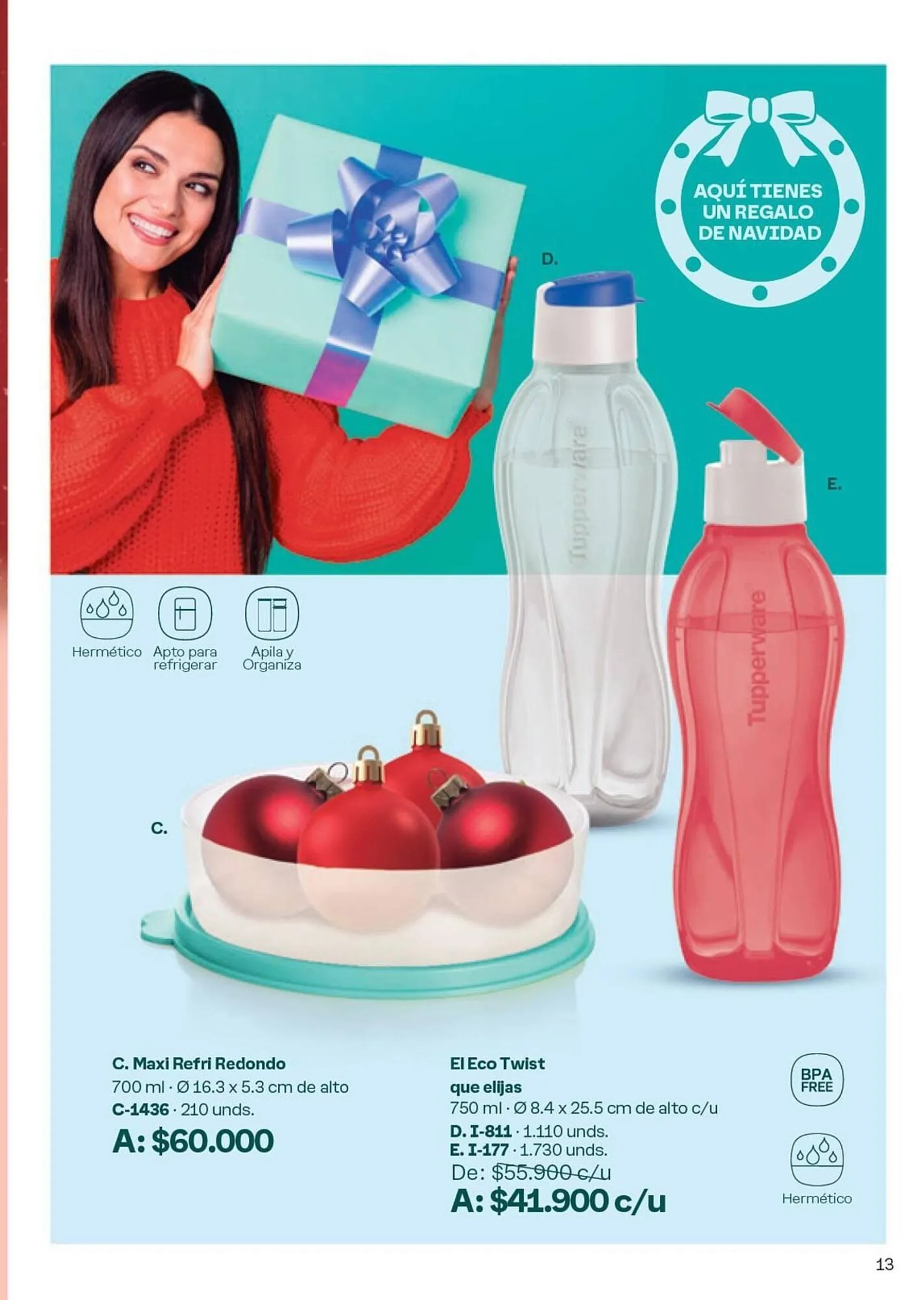 Catalogo de Catálogo Tupperware 19 de noviembre al 31 de diciembre 2024 - Pag 13