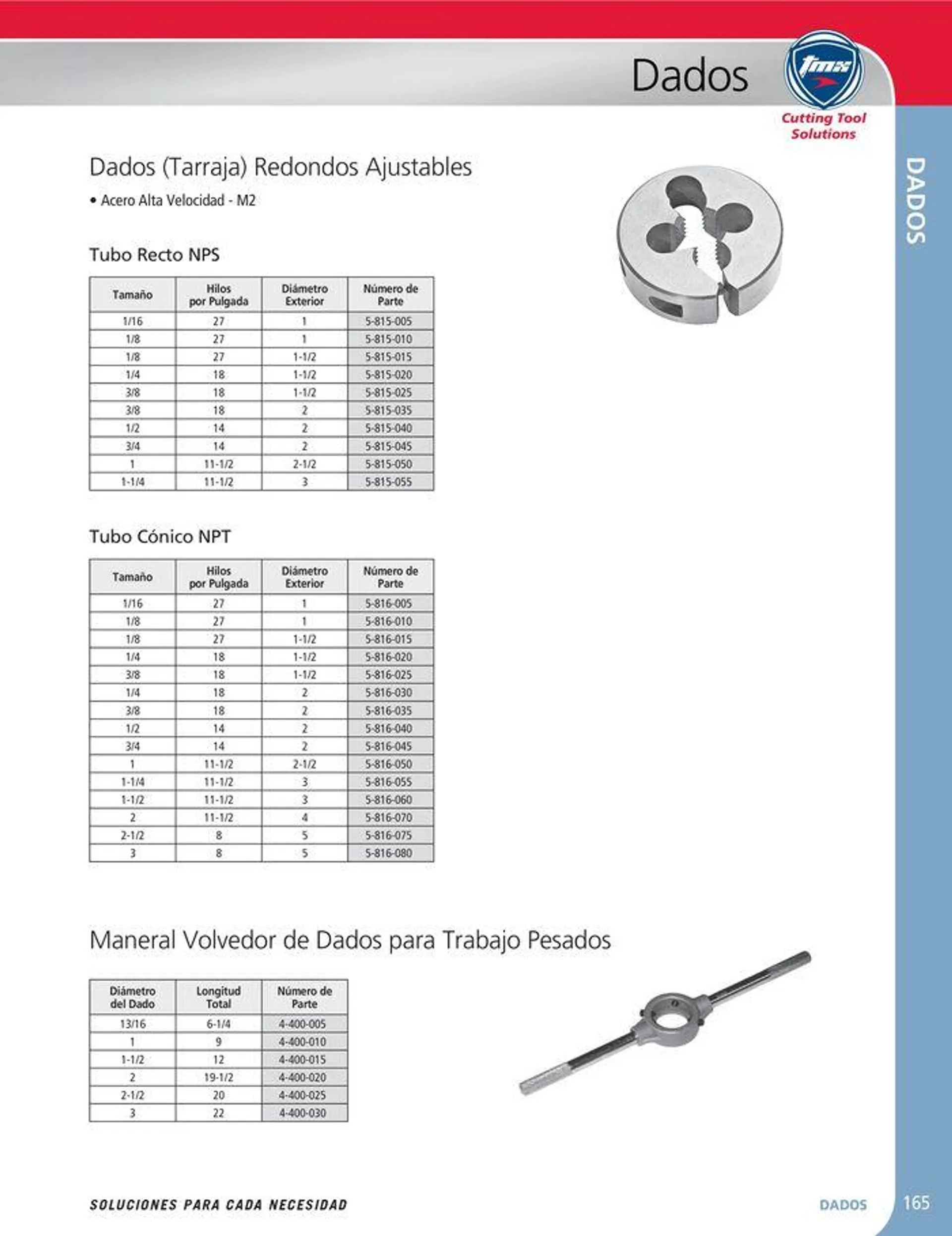 Catalogo de Cutting tool solution 15 de enero al 31 de diciembre 2024 - Pag 165