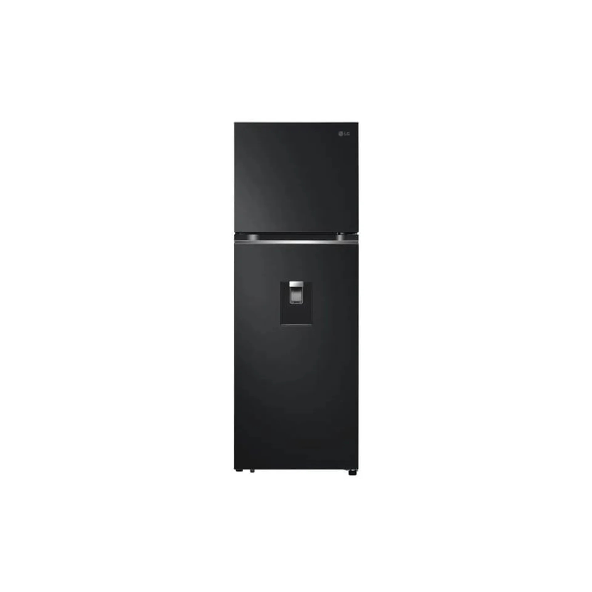 Nevera LG Congelador Superior 334 Lt - Door Cooling en Color Negro (VT34KPM)