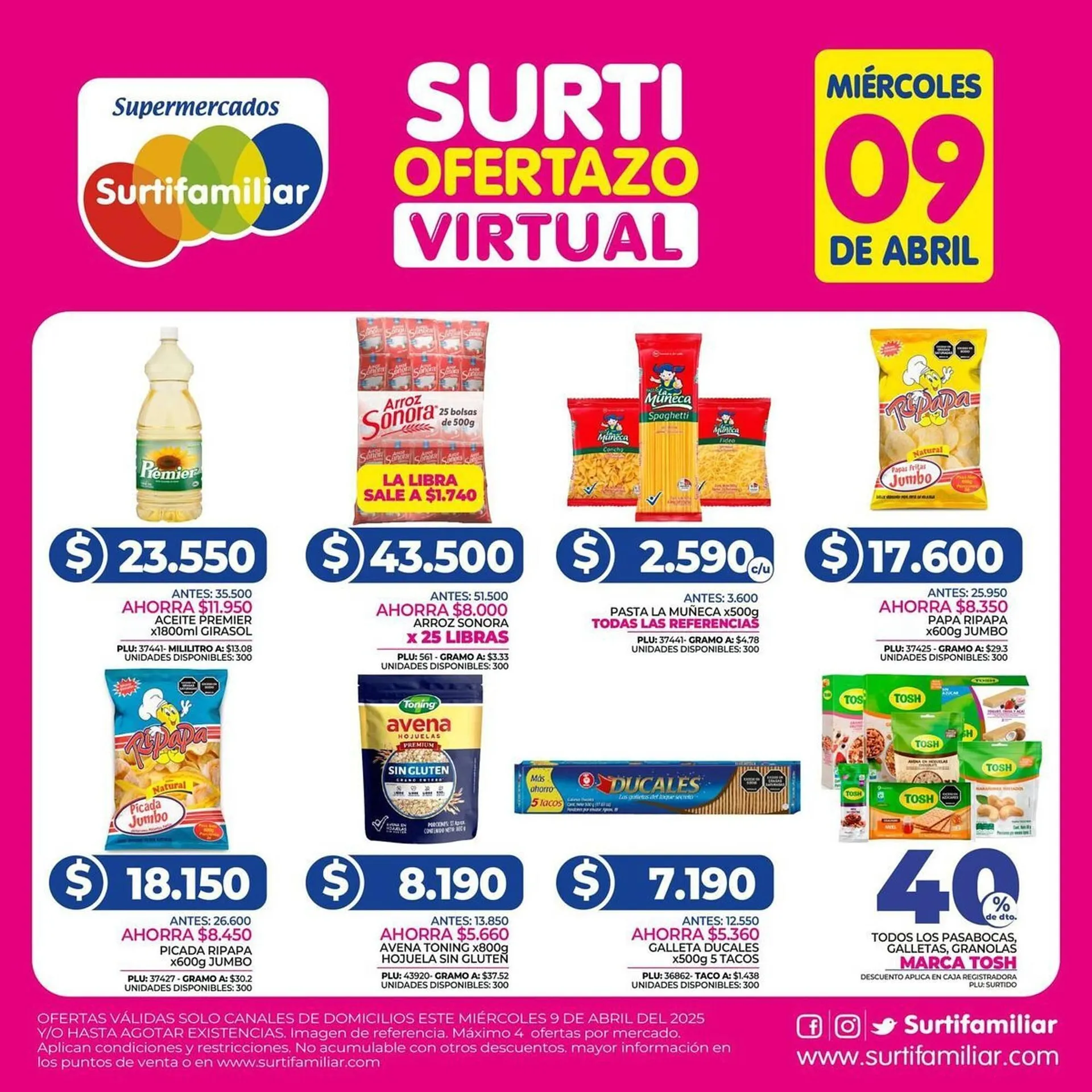 Catalogo de Catálogo Surtifamiliar 8 de abril al 9 de abril 2025 - Pag 5