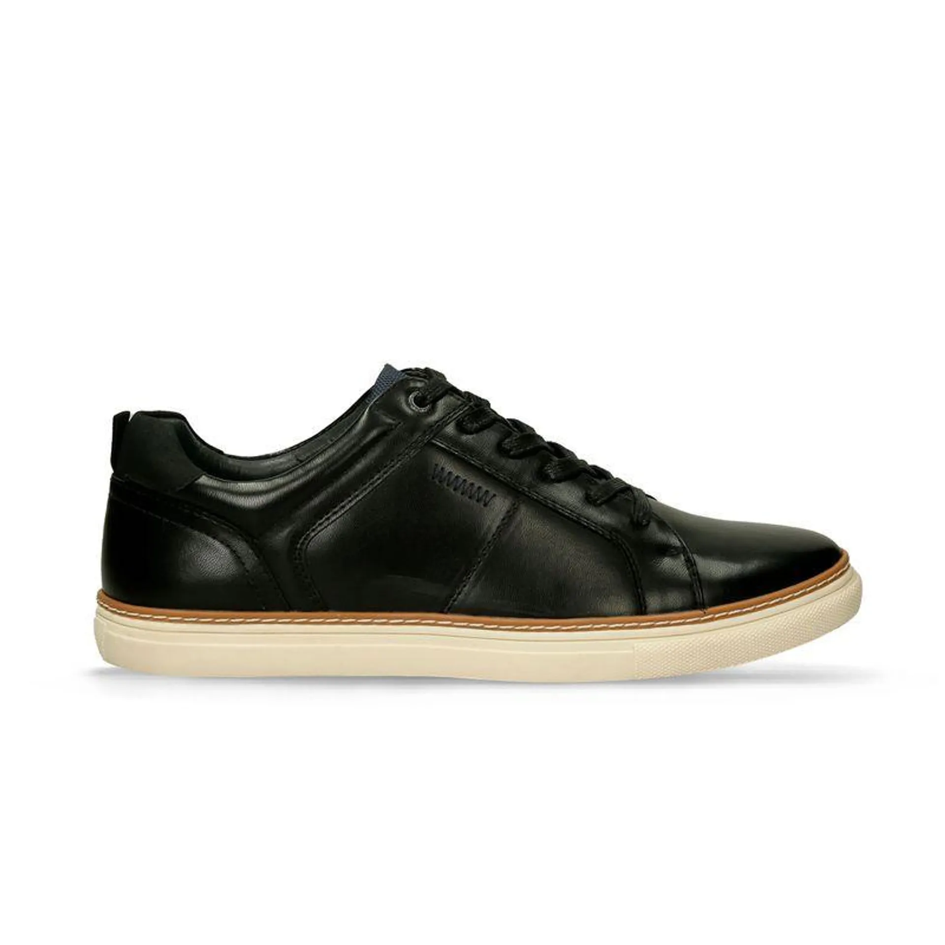 Tenis Casuales Negro Bata Jasper Cor Hombre