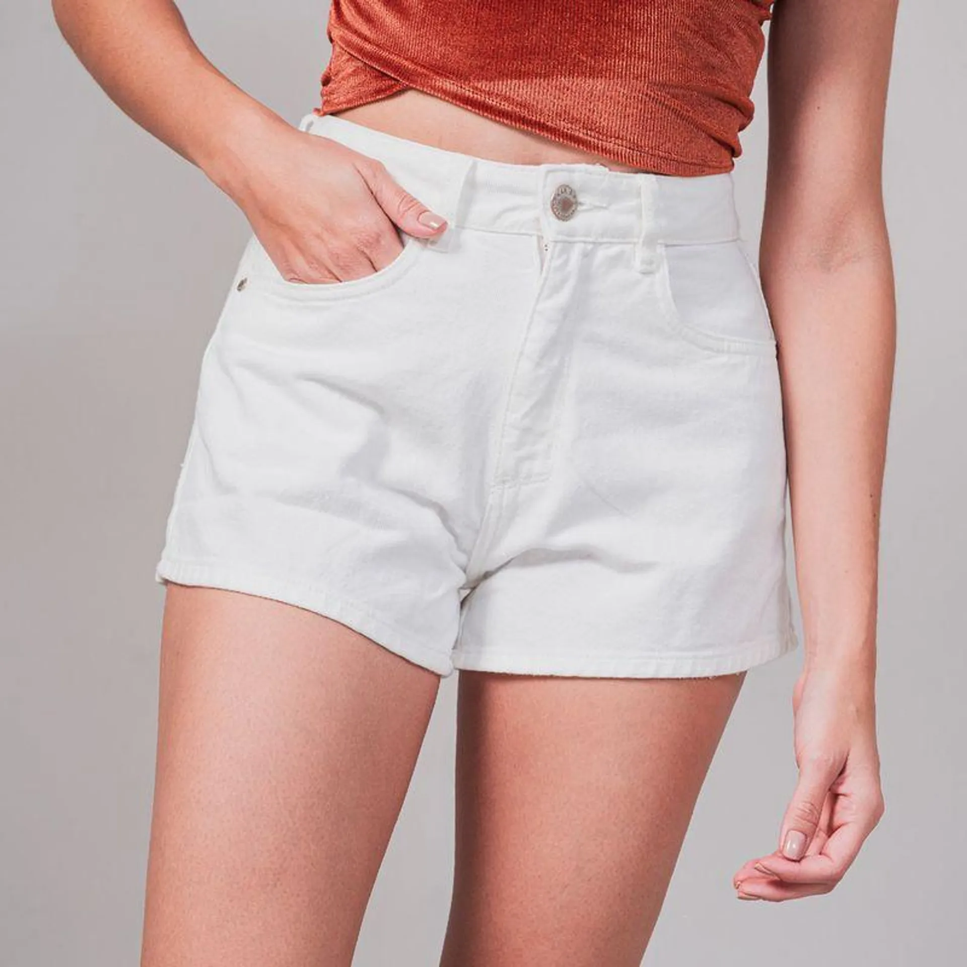 Short Momfit Talle Alto Nubecita