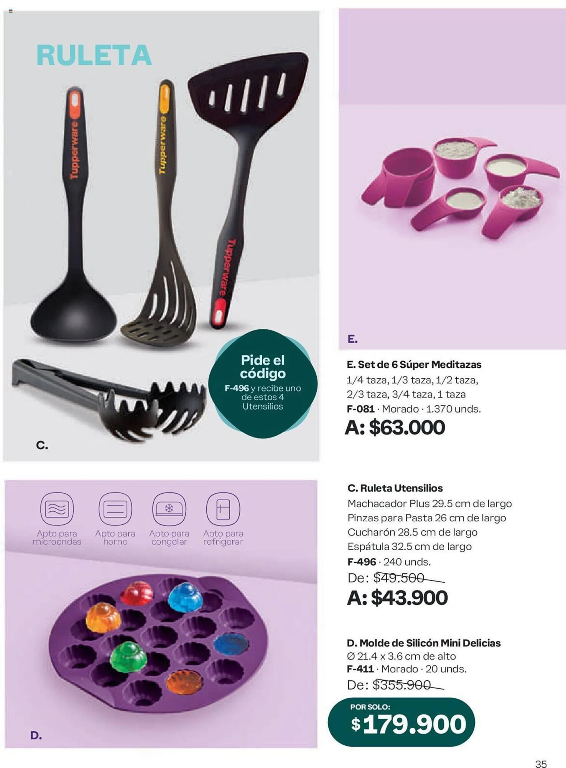 Catalogo de Catálogo Tupperware 14 de junio al 11 de julio 2024 - Pag 35