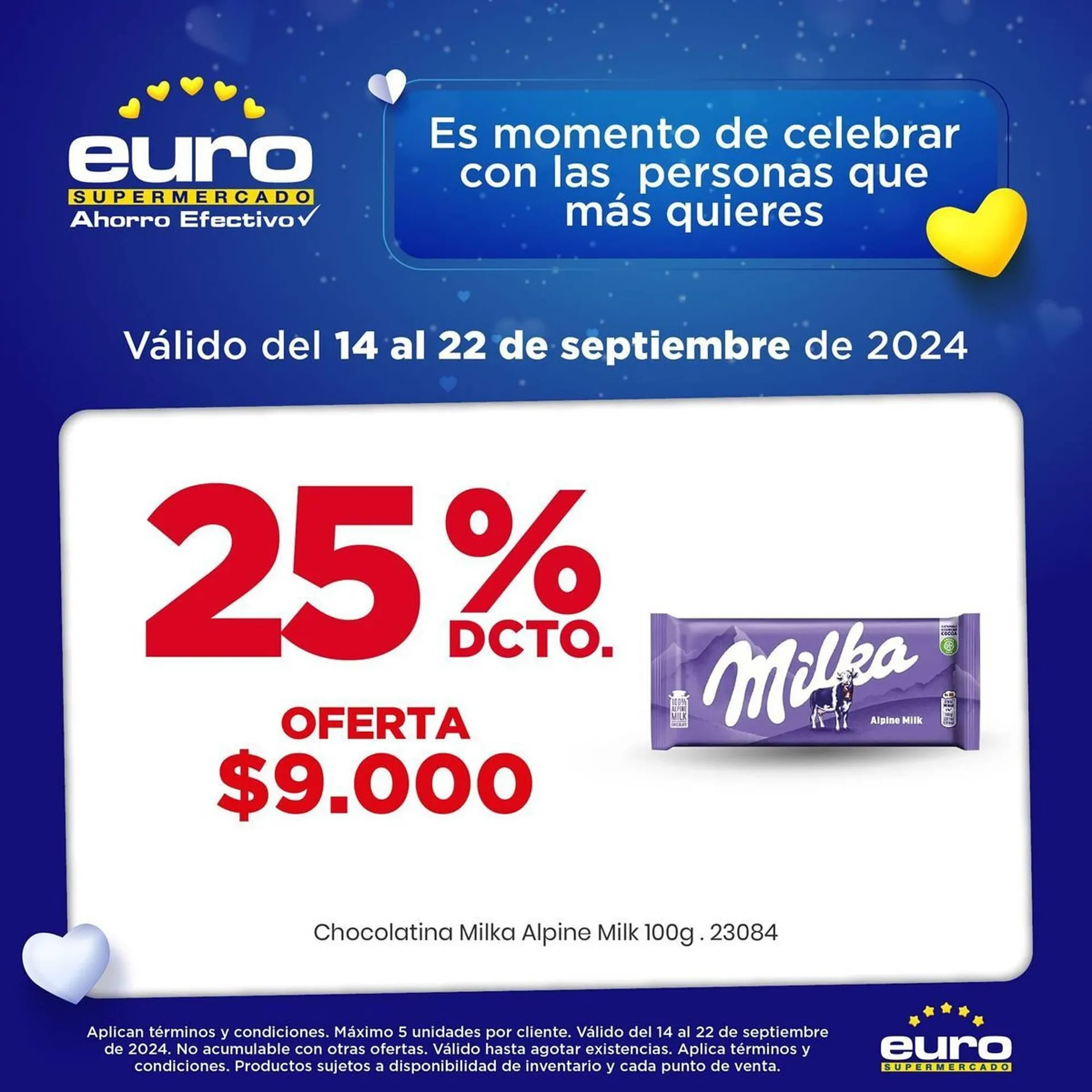 Catalogo de Catálogo Euro Supermercados 20 de septiembre al 4 de octubre 2024 - Pag 2