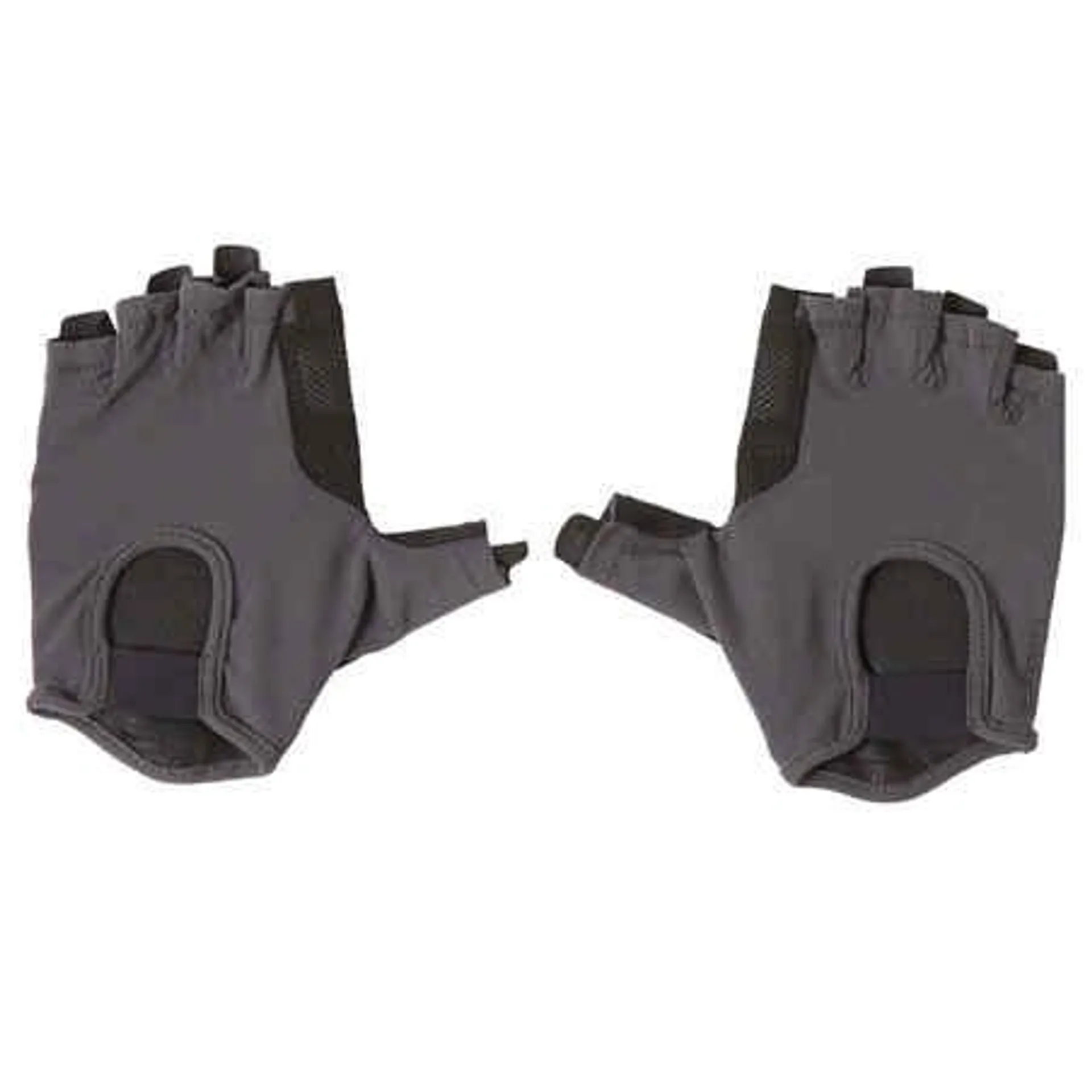 Guantes para gimnasio para Mujer Domyos 500 gris