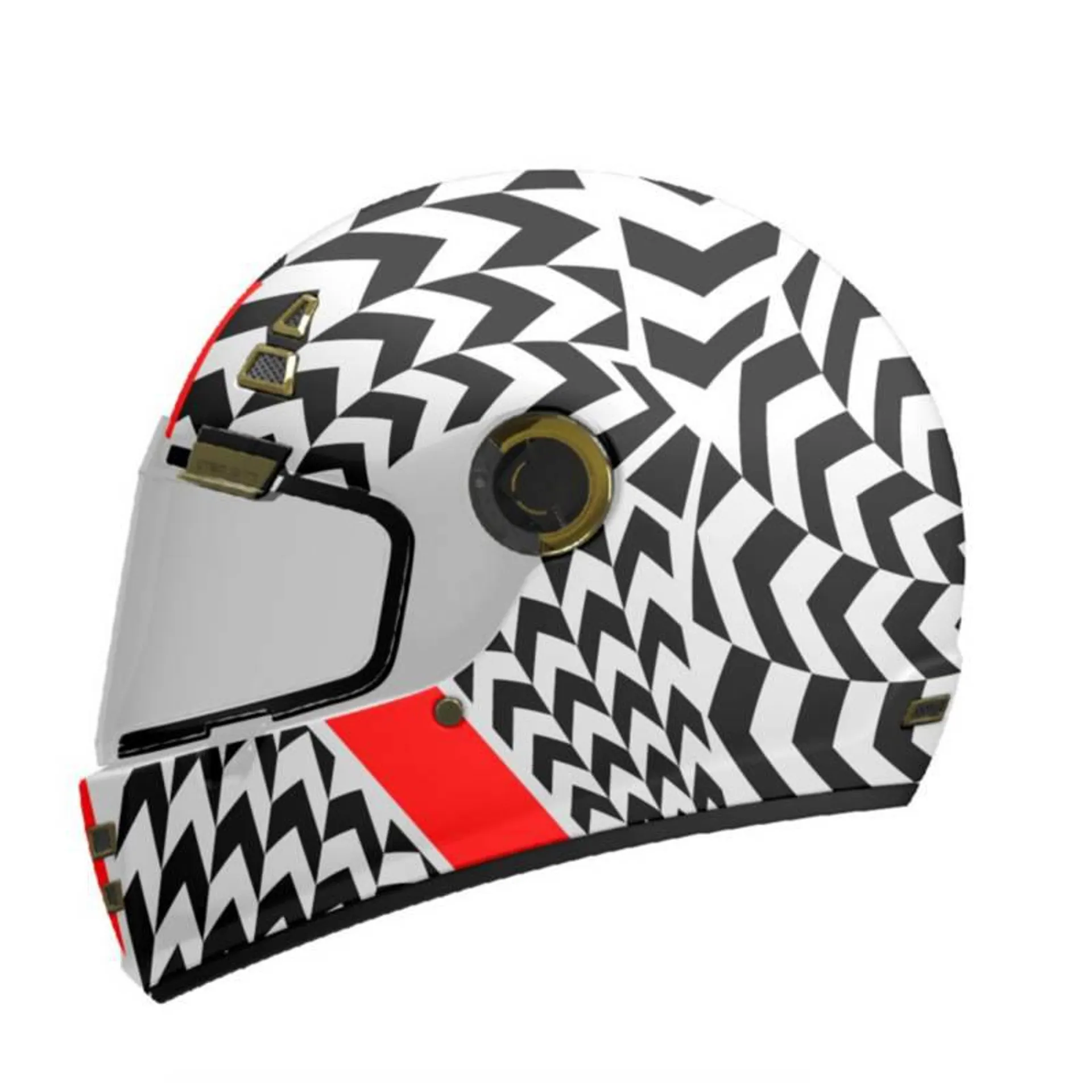 CASCO MT HELMETS JARAMA ECE 22-06 PSYCHO A1 TALLA L