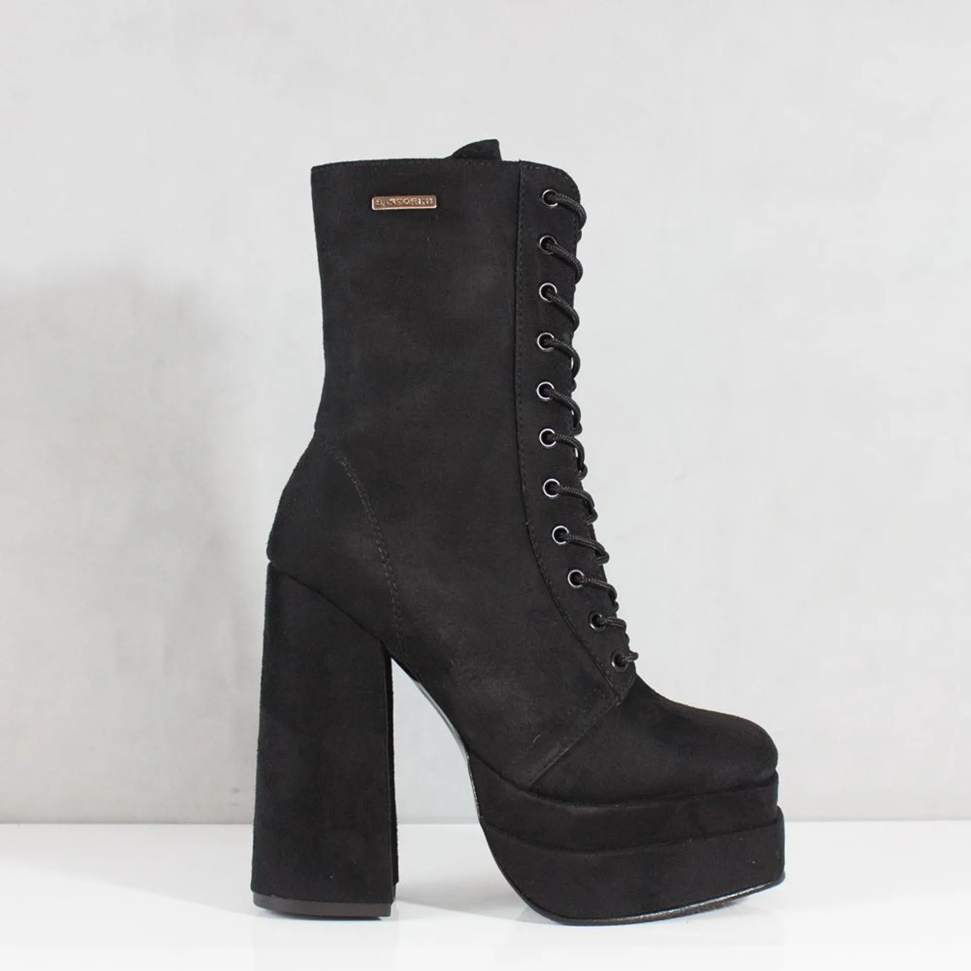 BOTIN PARA MUJER TUNISA NEGRO