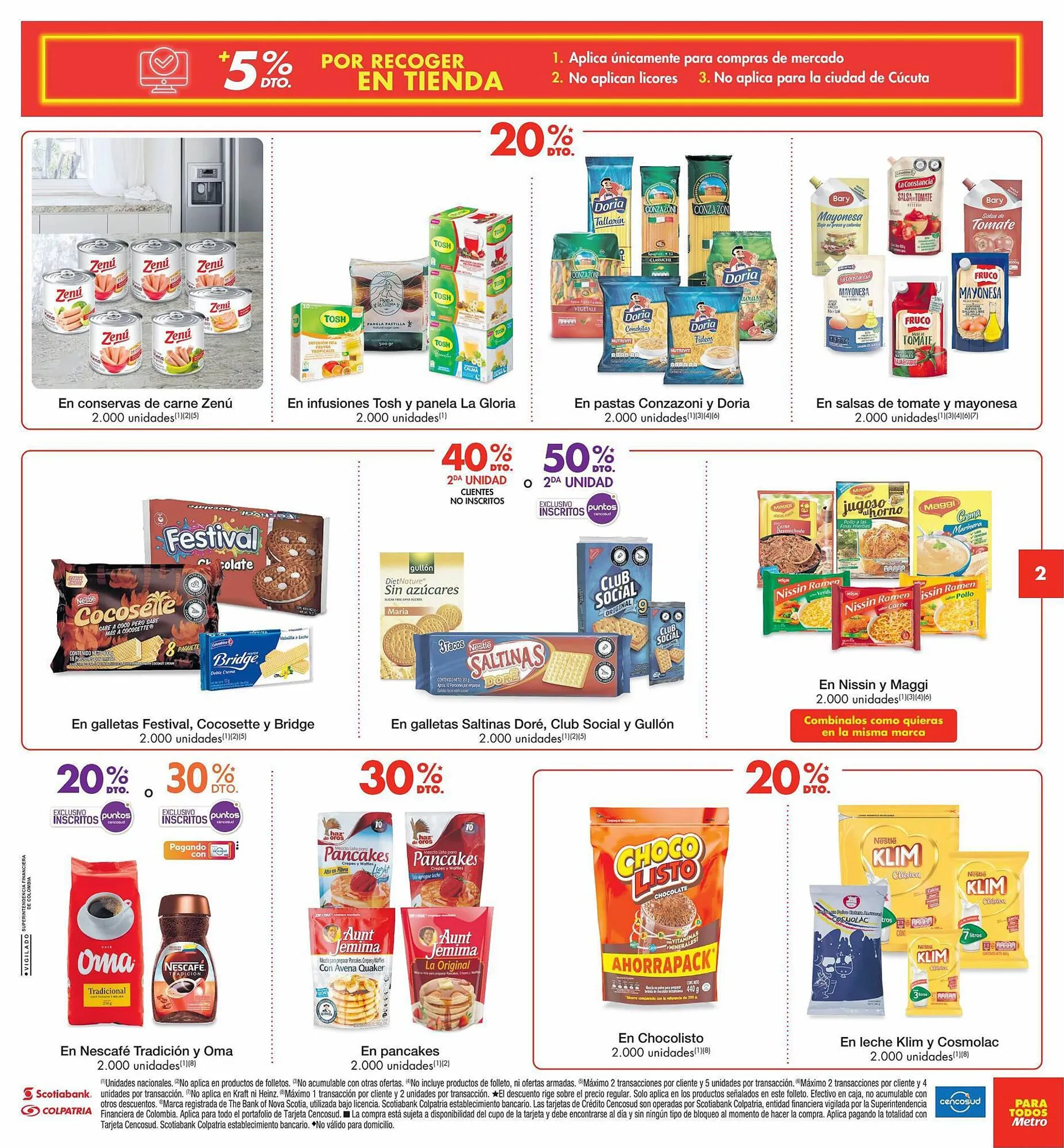 Catalogo de Catálogo Metro 31 de agosto al 3 de septiembre 2023 - Pag 2