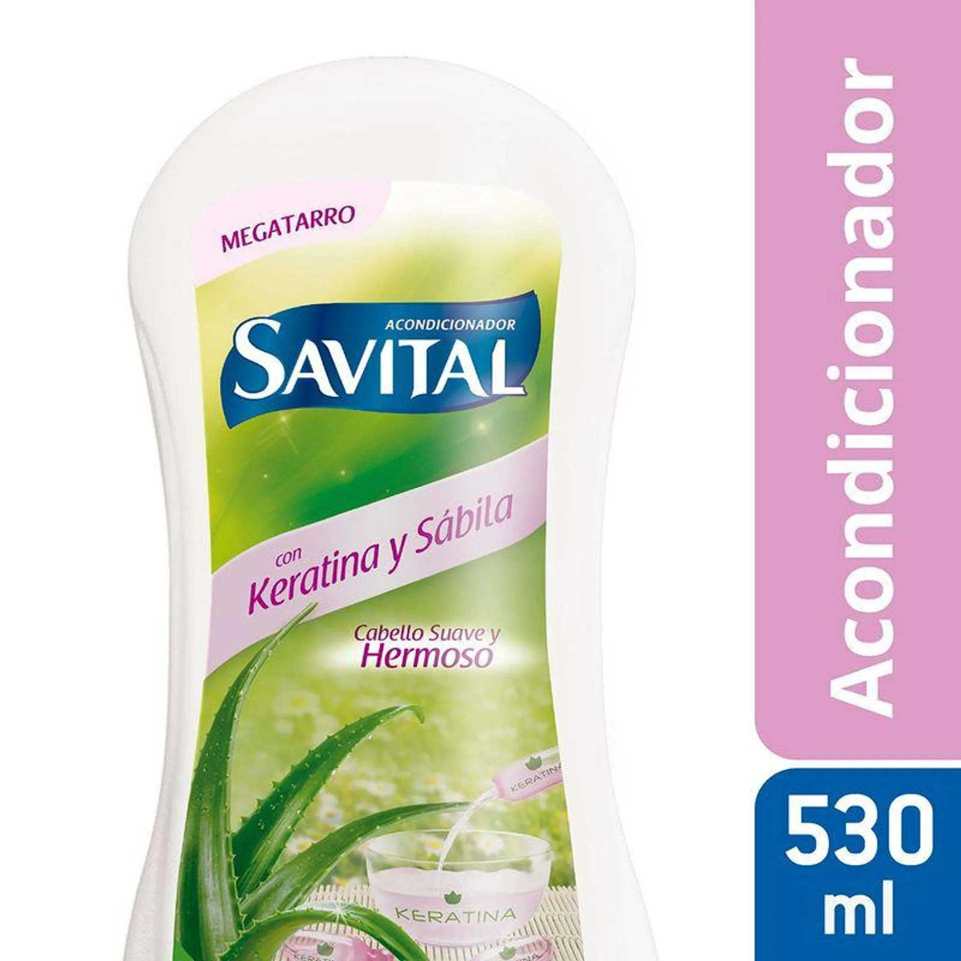 Acondicionador Savital Keratina x 530 Ml