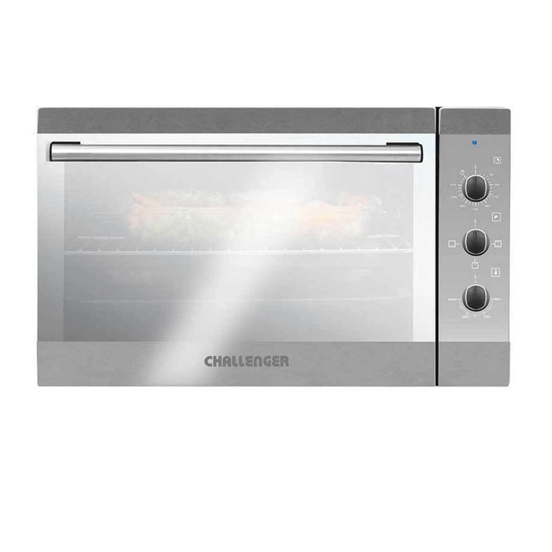 Horno de empotrar eléctrico medio formato de acero inoxidable 220v