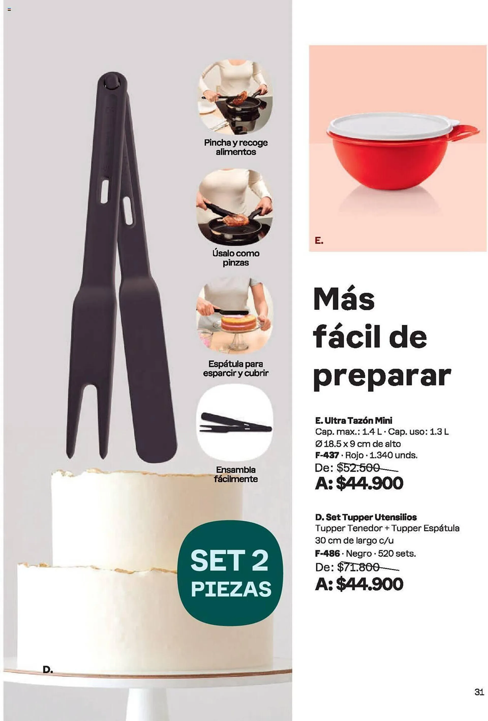 Catalogo de Catálogo Tupperware 14 de junio al 11 de julio 2024 - Pag 31