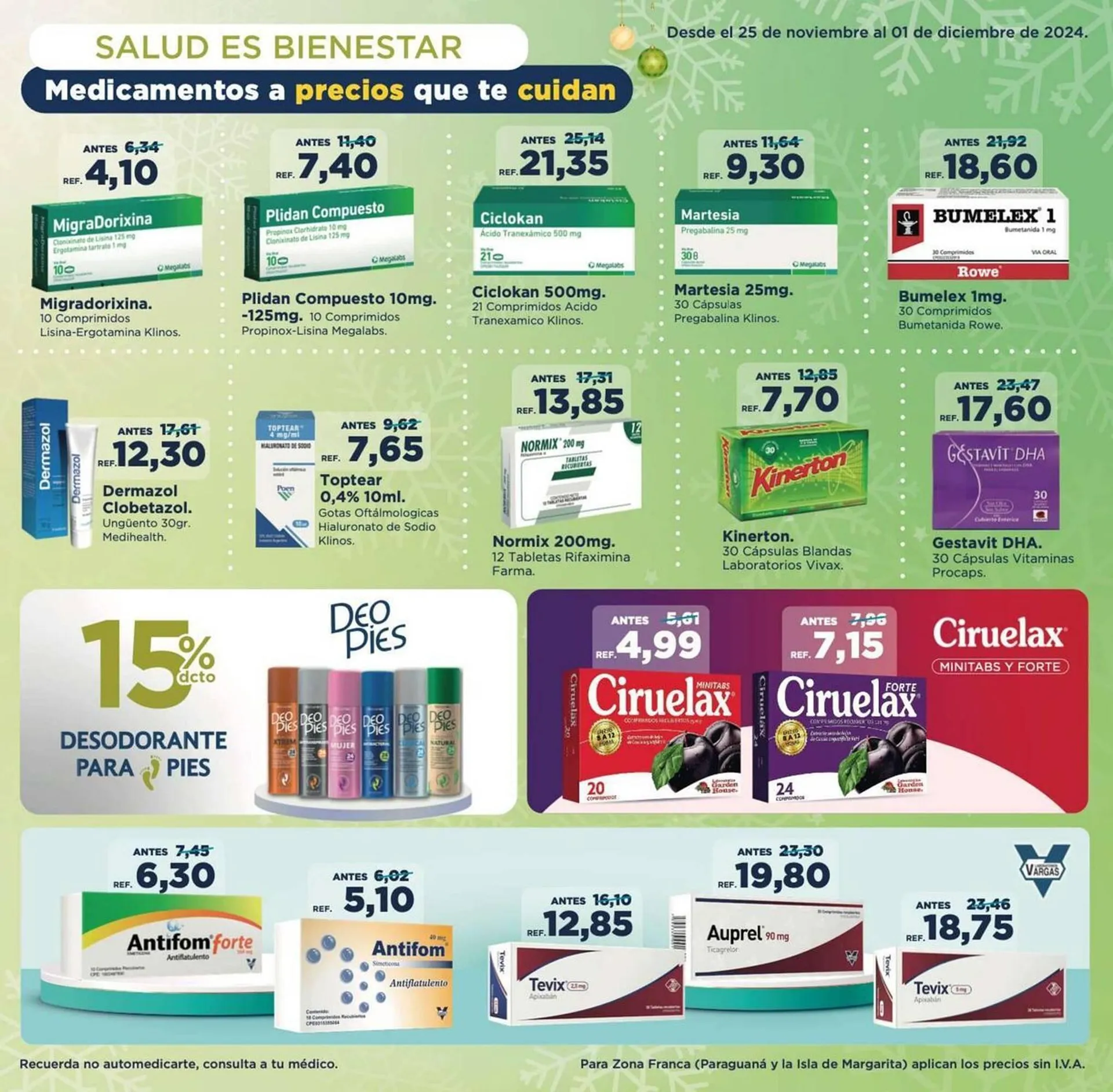 Catalogo de Catálogo FarmaTodo 26 de noviembre al 10 de diciembre 2024 - Pag 2