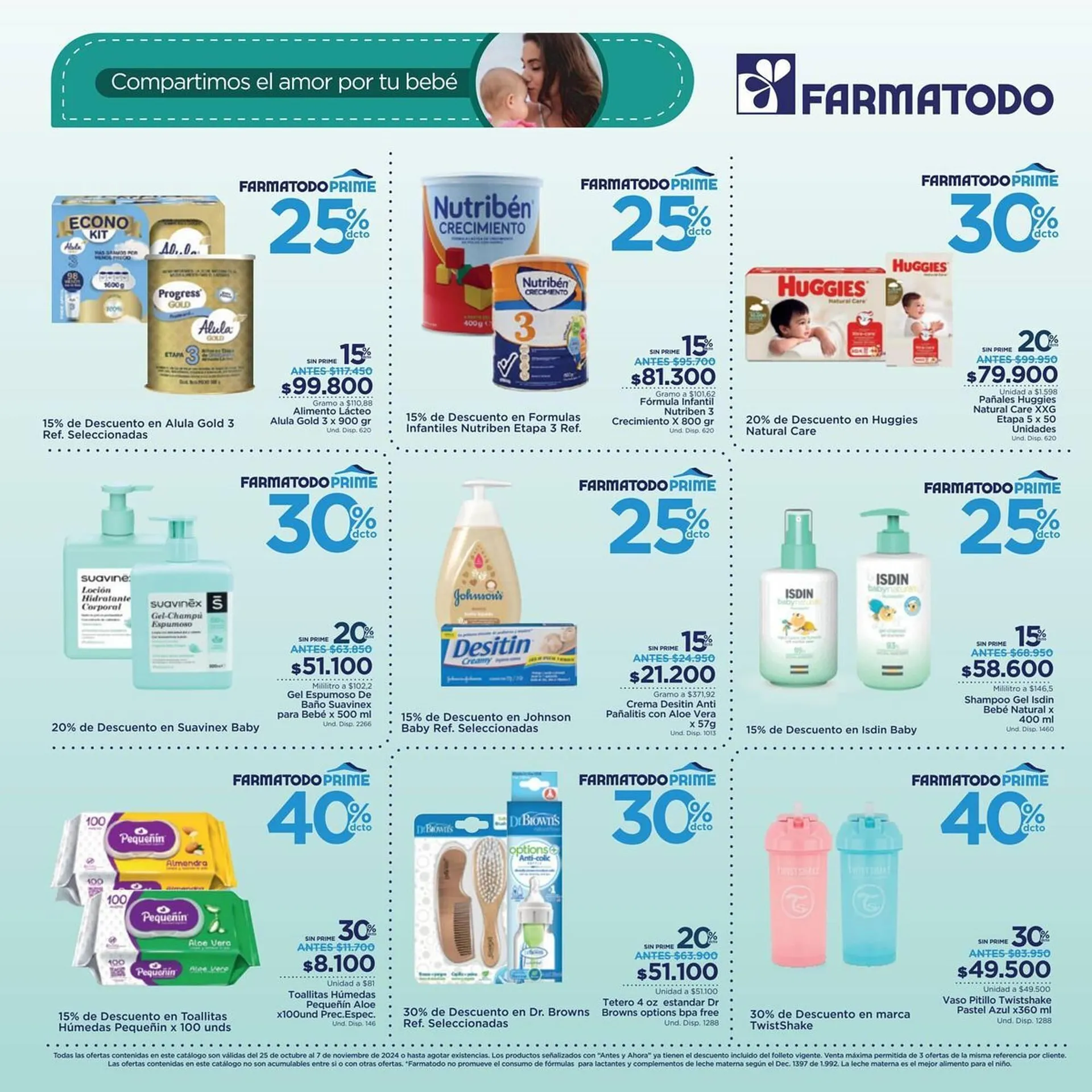 Catalogo de Catálogo FarmaTodo 25 de octubre al 8 de noviembre 2024 - Pag 3